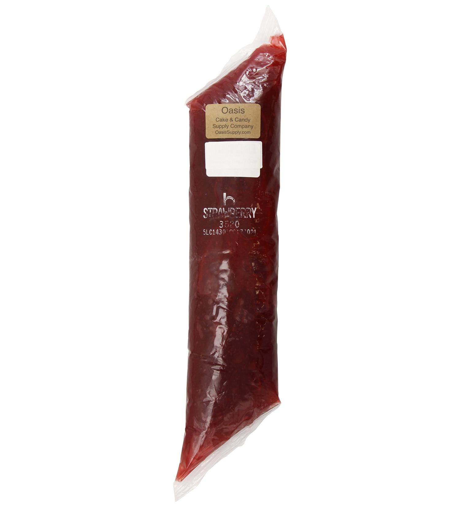 Henry & Henry Strawberry Pastry and Cake Filling, Redi Pak, 2 Pound 2 Pound (Pack of 1)