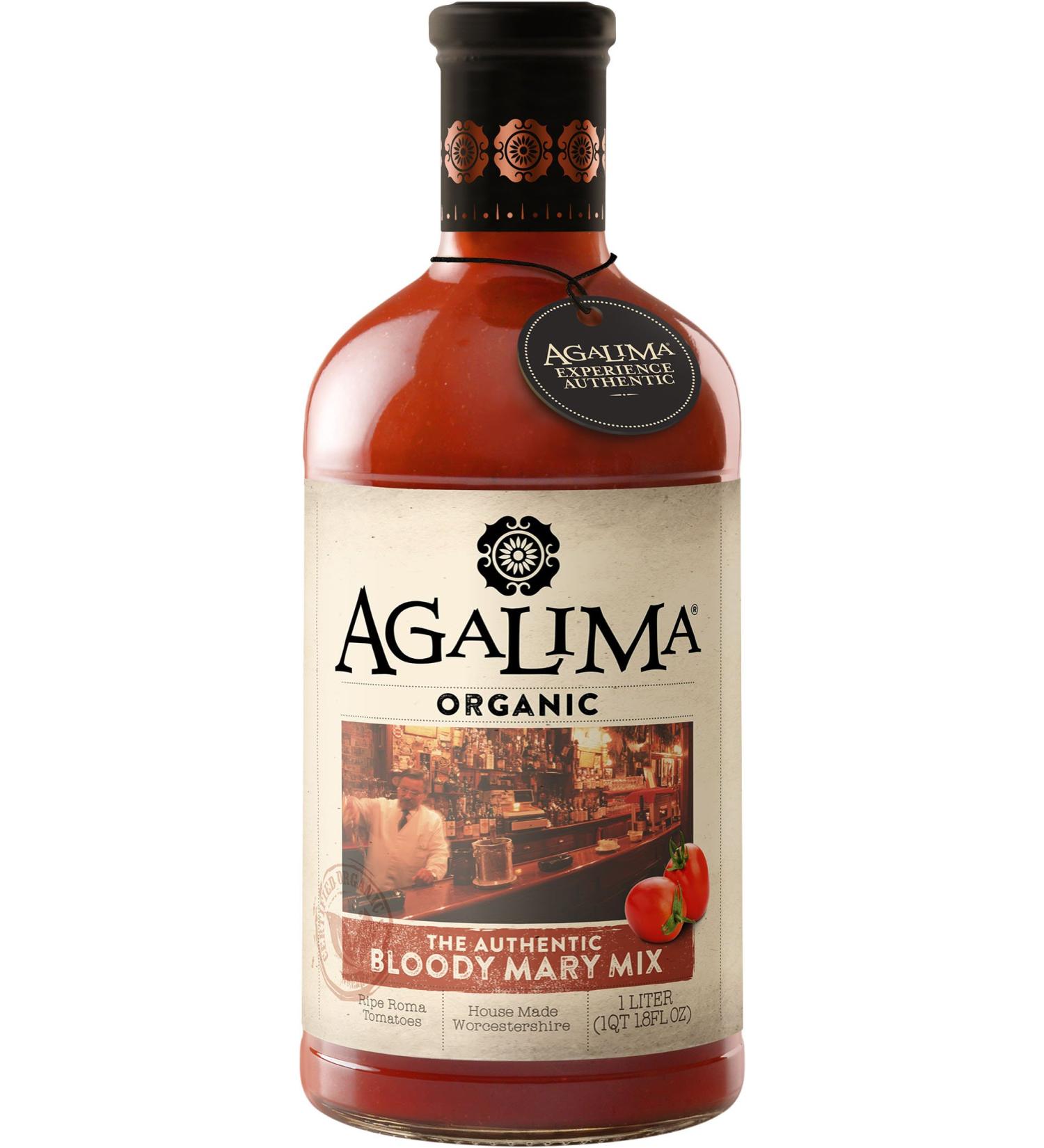 Buy Agalima Organic Bloody Mary Mix - All Natural, 1L Glass Bottle - Buy Online on GoSupps.com