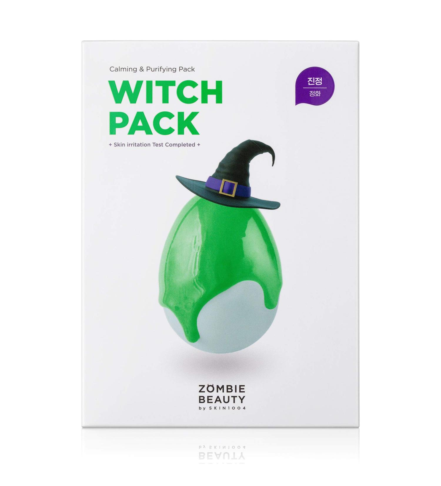 SKIN1004 Witch Pack (1box - 8ea) | Green Tea Mud Pack for Calming and Purifying Pore Care - Buy Online on GoSupps.com