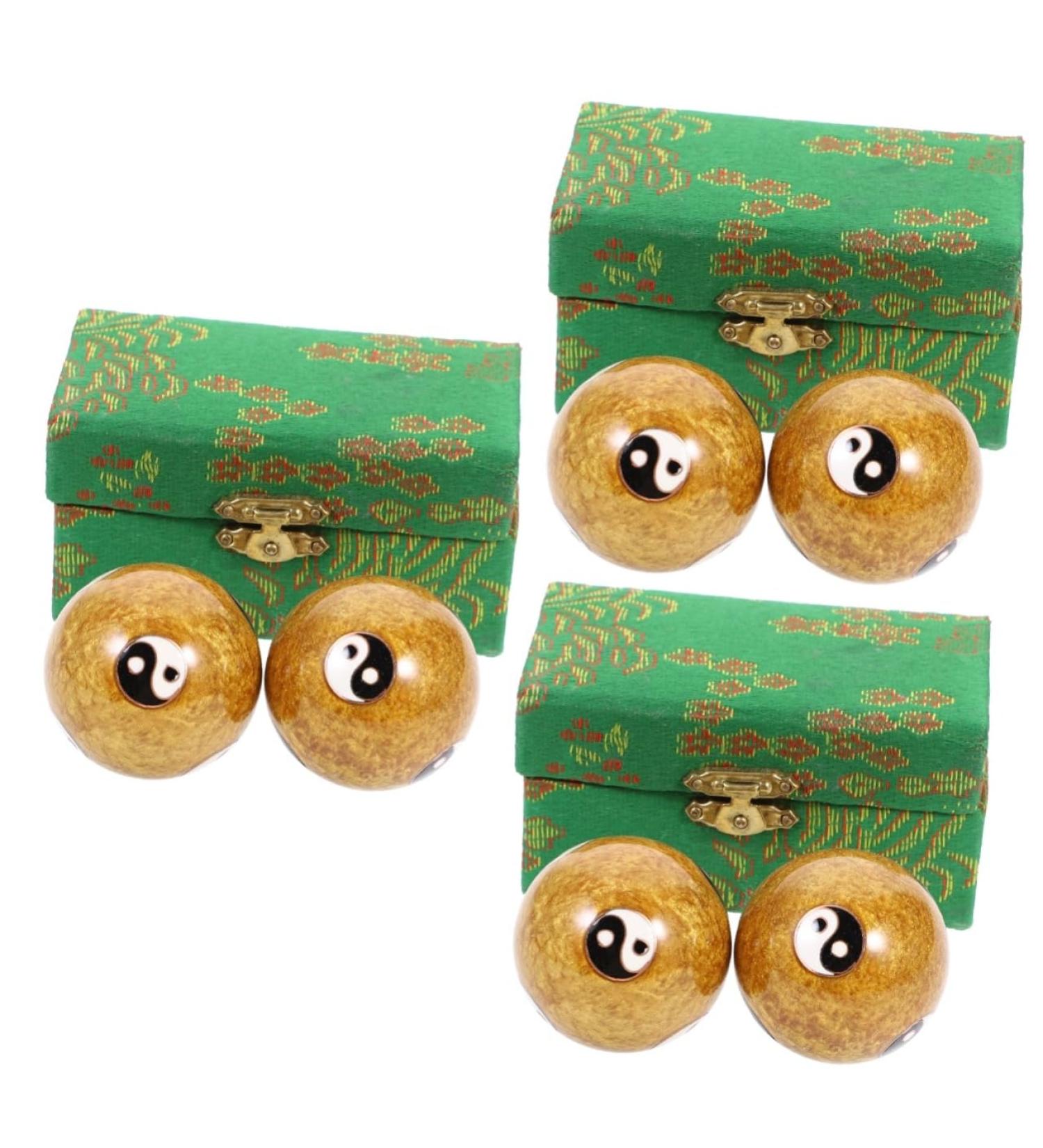Healvian 6 STK Massage Globe - Stress Relief Balls for Adults | Massage Devices for Relaxation & Fitness - Buy Online on GoSupps.com