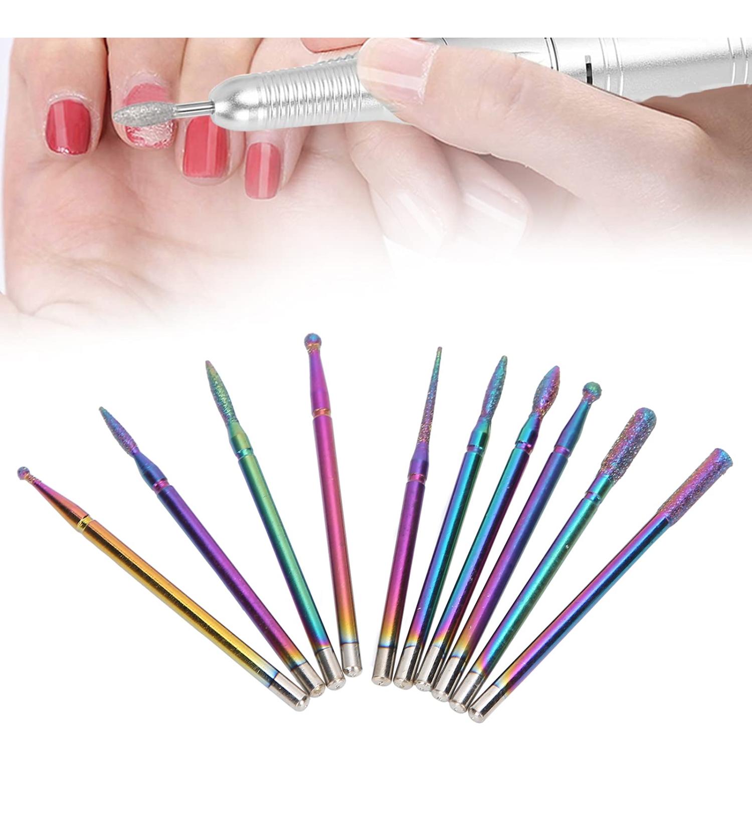 10-Piece Professional Nail Tools Set Artificial Nail Art Manicure Drill & Buffer for Perfect Nails - Buy Online on GoSupps.com