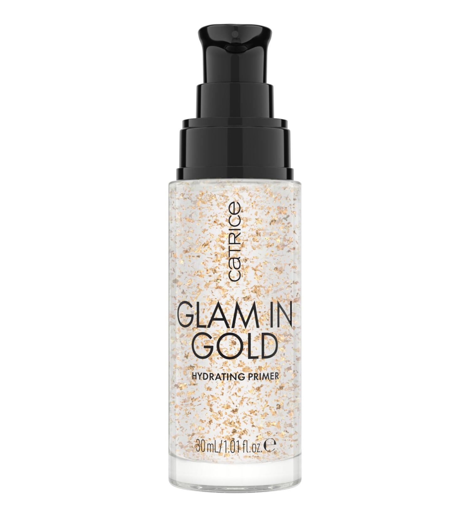 Catrice Cosmetics Glam In Gold Hydrating Primer Humidifiant Hydratant Polissant Protecteur Naturel (30 ml) 30 ml (Lot de 1) Transparent - Buy Online on GoSupps.com