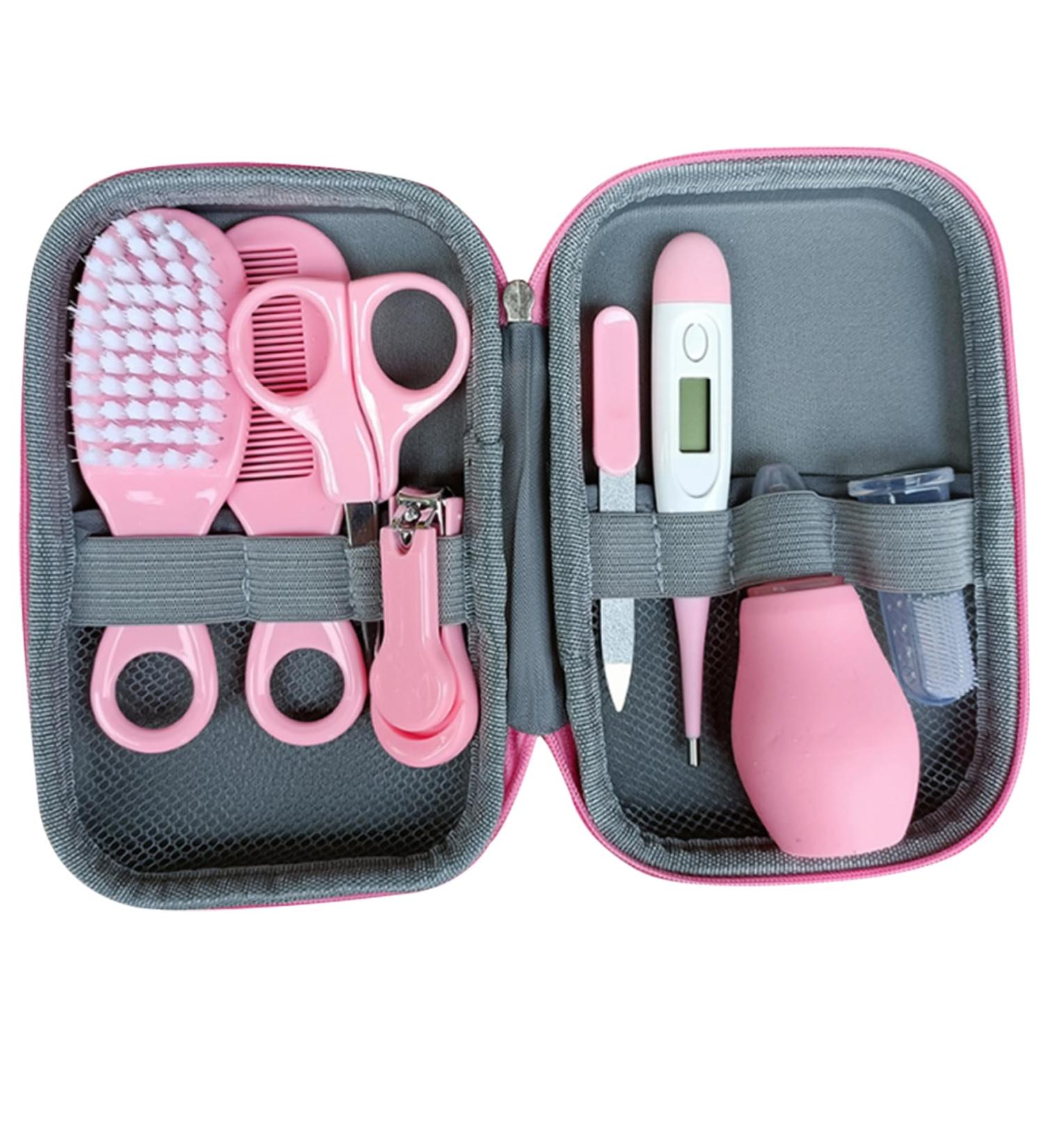 Baby Grooming Kit - Health Care Essentials Set for Newborns - Nail Clipper, Comb, Brush, Safety Cutter - Baby Healthcare Accessories - TYPE 1 - Buy Online on GoSupps.com