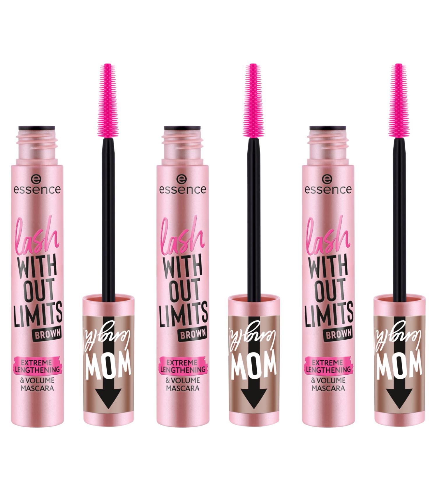  essence Essence Lash Brown Long Lasting Volume Vegan Microplastic-Free Nanoparticle-Free Fragrance-Free 3 x 13 ml - Buy Online on GoSupps.com