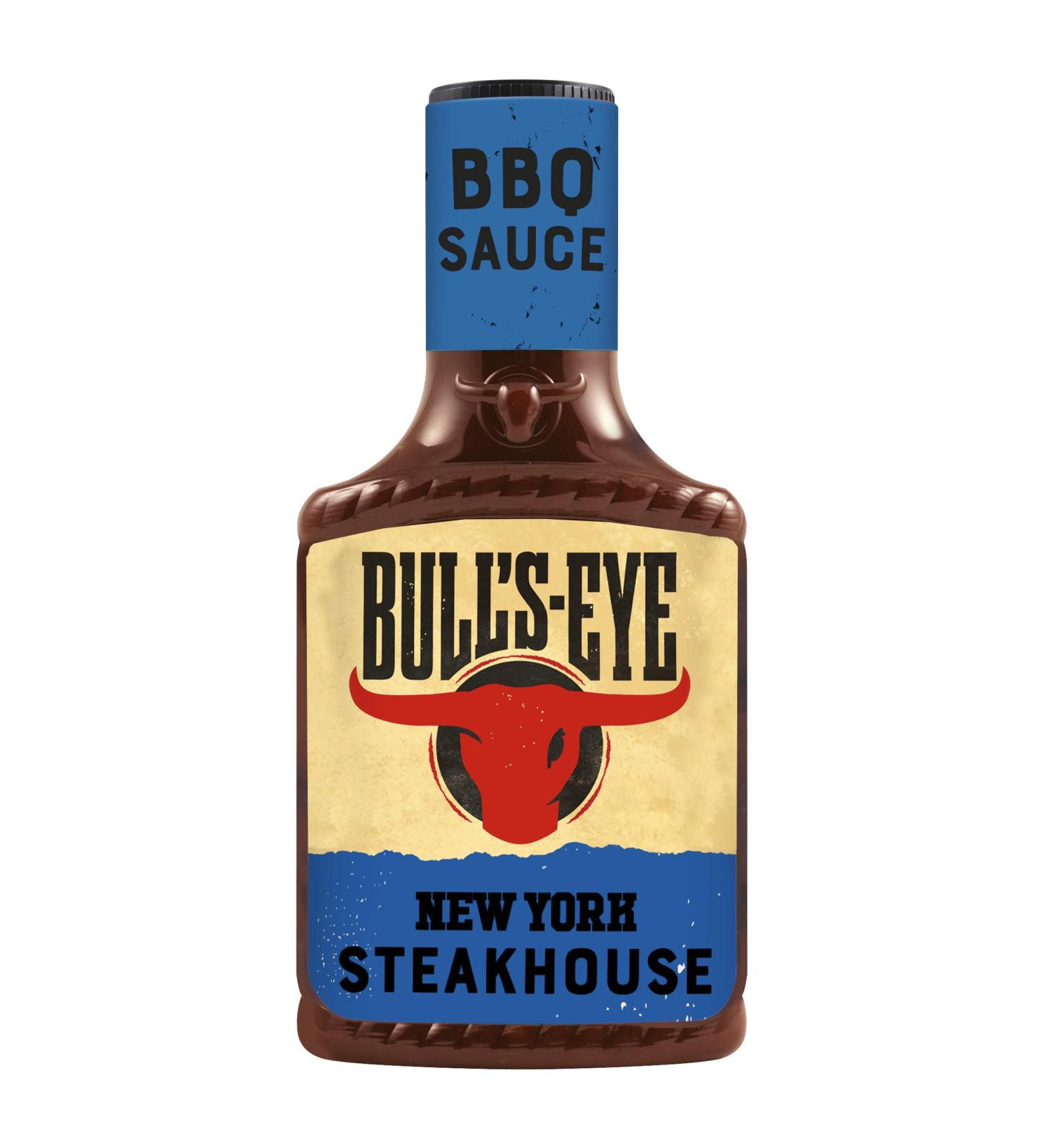 Bull's Eye New York Steakhouse BBQ Sauce 300ml - Buy Online on GoSupps.com