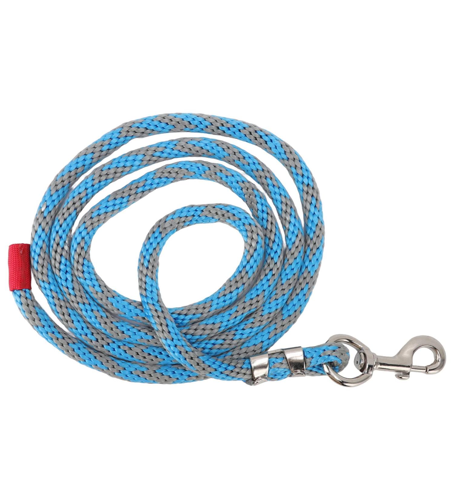 HEEPDD Nylon Horse Rope Friction Free 13ft Long Horse Leash Rope Soft Touch for Pet for Training Blue Grey - Buy Online on GoSupps.com