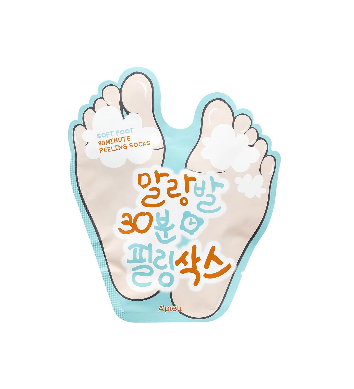Apieu Soft Foot Peeling Socks - Exfoliating Hydrating and Smooth Feet | Fast International Shipping - Buy Online on GoSupps.com