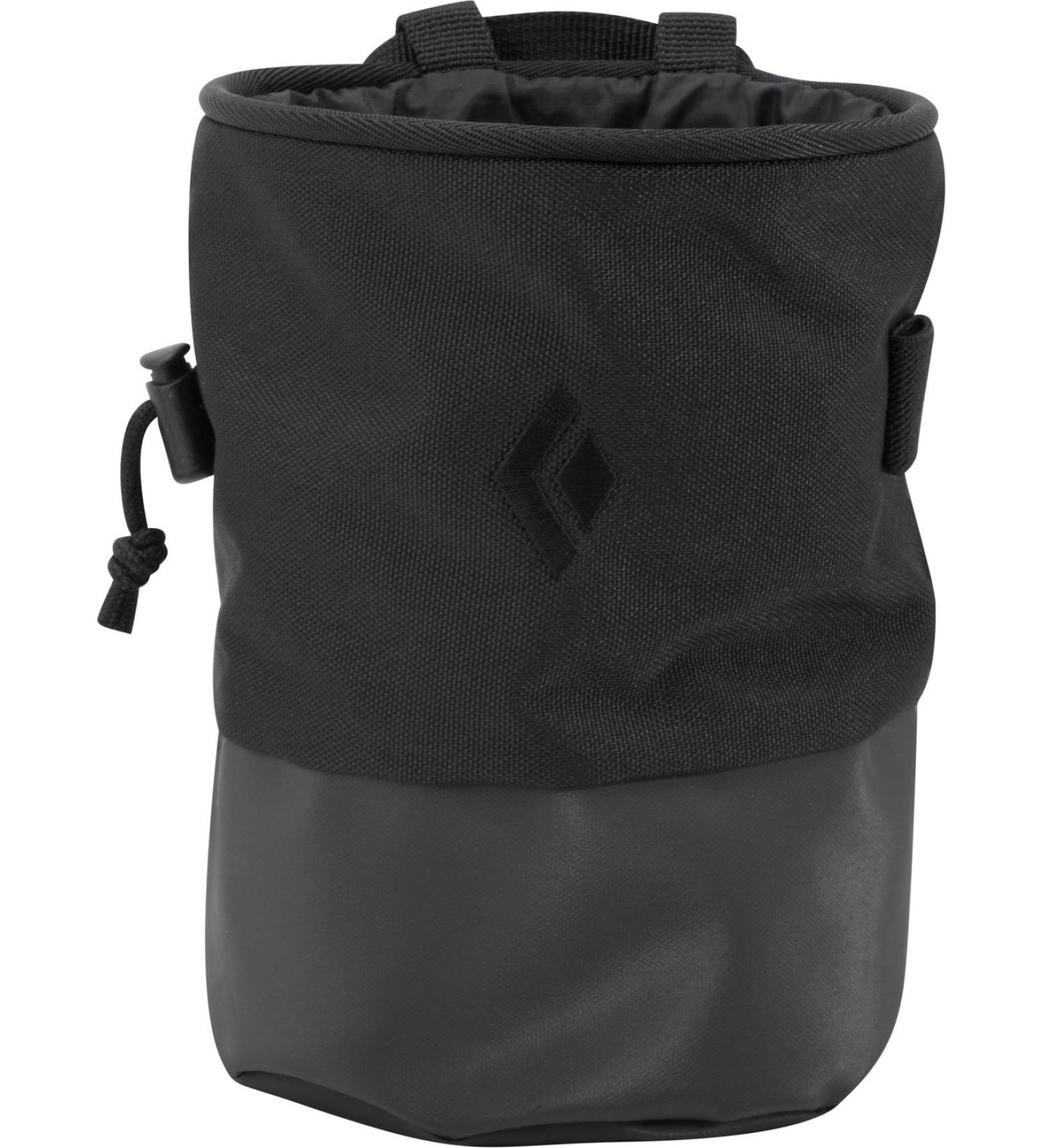 Black Diamond Mojo Zip Chalk Bag in Black/Slate - BLAKS Medium/Large - Buy Online on GoSupps.com
