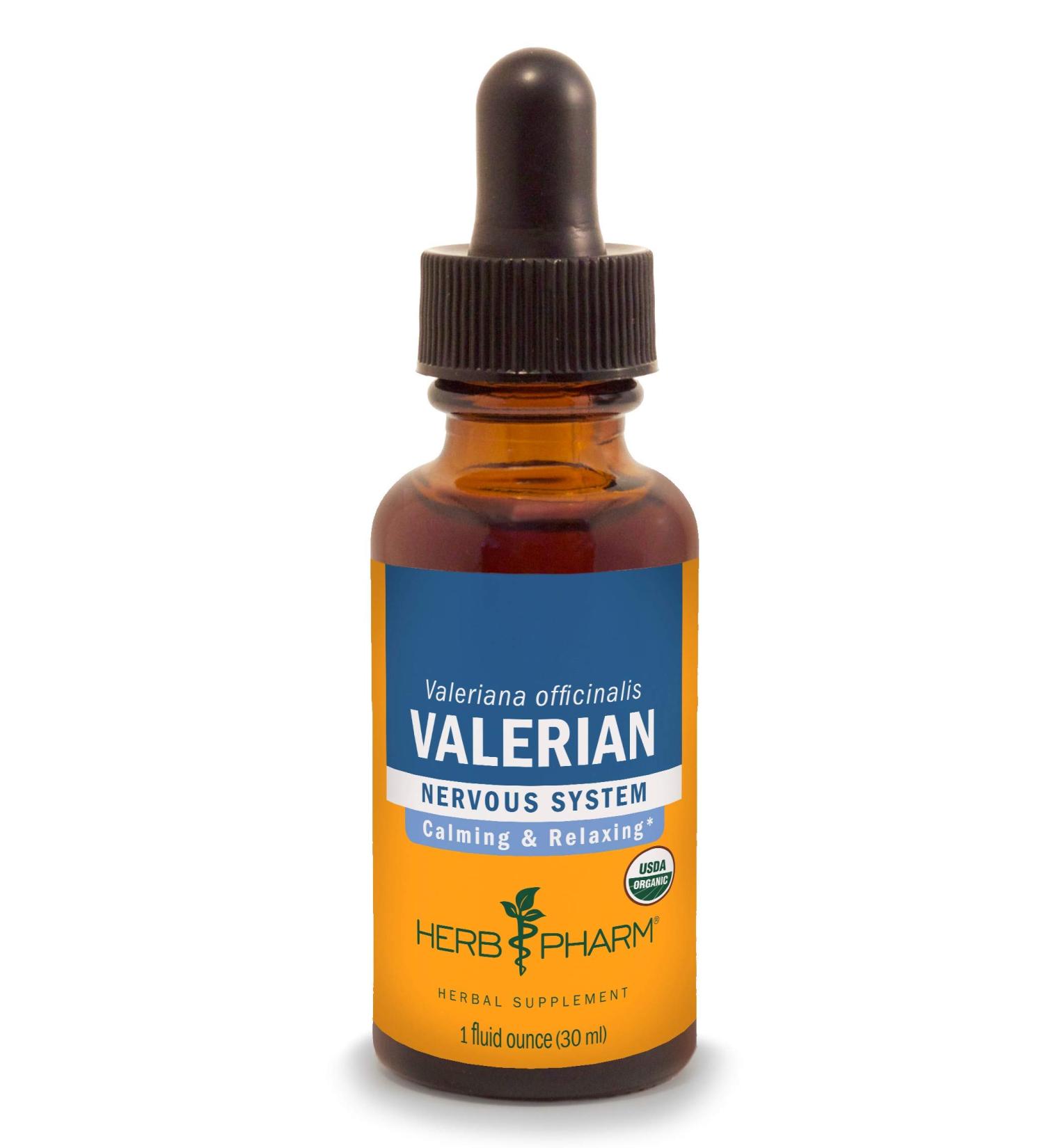 Herb Pharm Valerian Extract 1 fl oz - Natural Sleep Aid & Relaxation - Buy Online on GoSupps.com