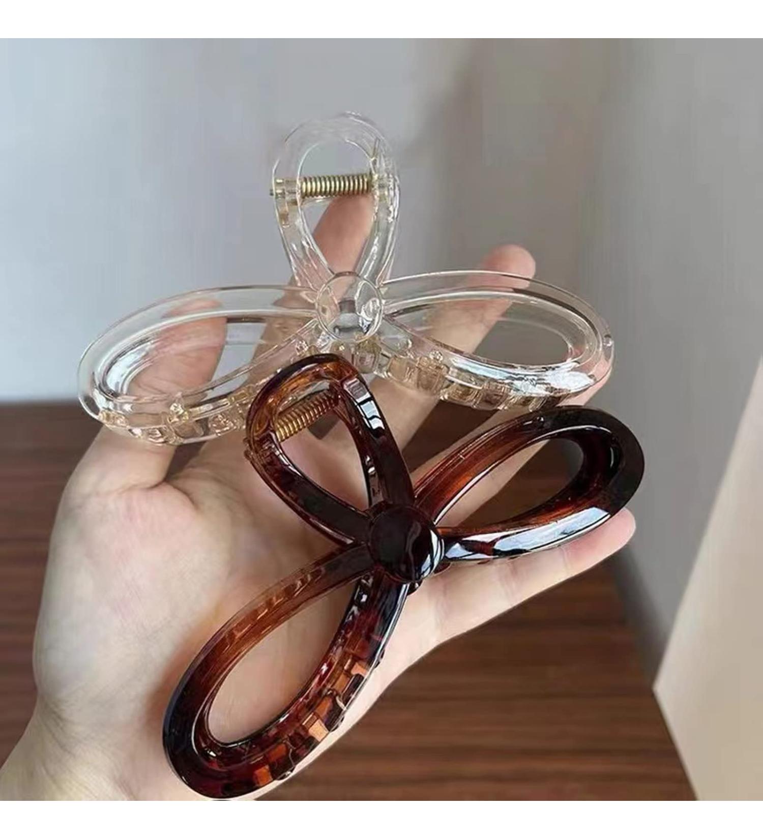 Agirlvct 5 Large Hair Claw Clips for Thick Hair - Acrylic Banana Claw Clips (2 pcs) - Non-slip Jaw Clips - Birthday Gifts for Women & Girls - Buy Online on GoSupps.com