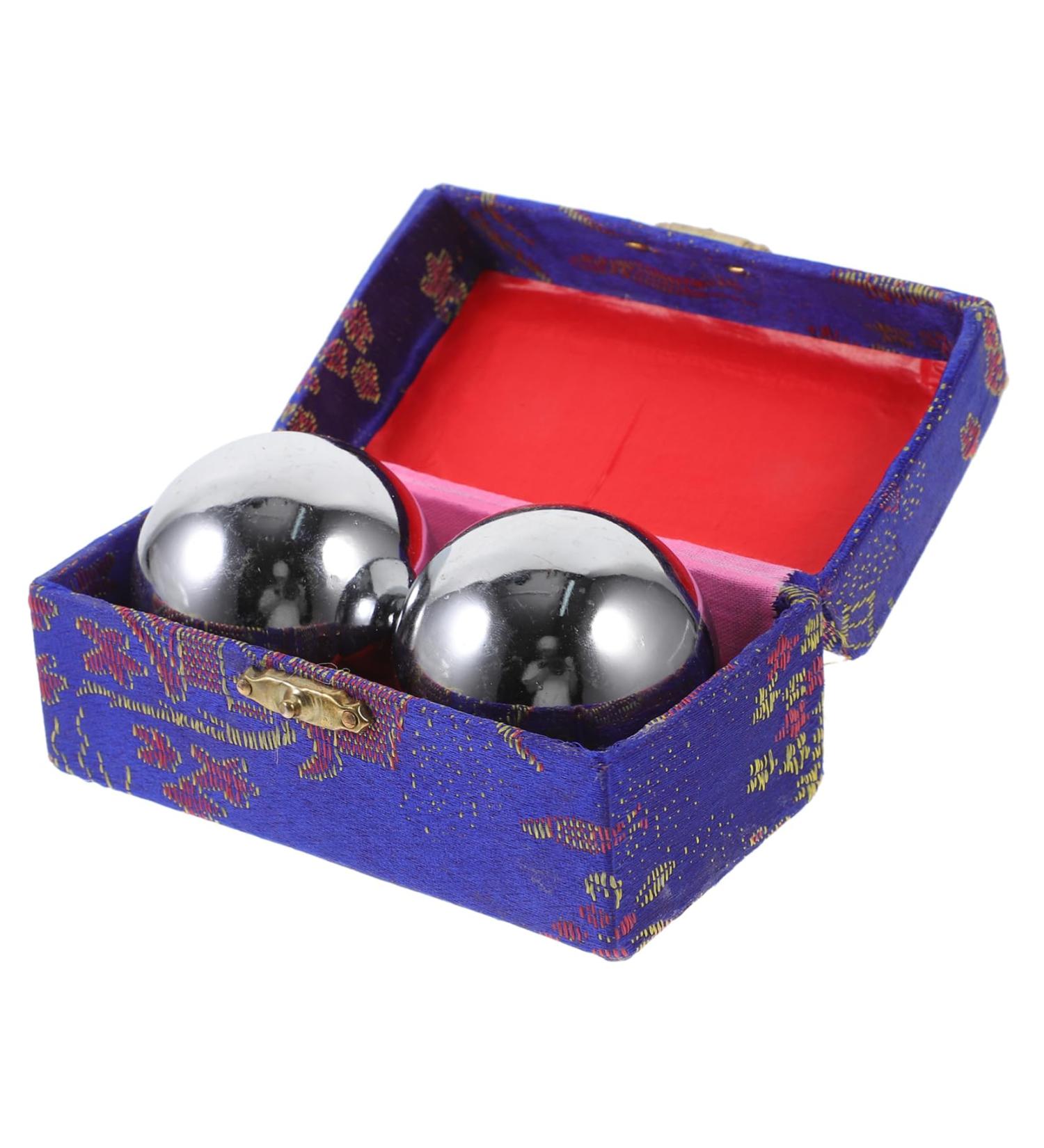 Clispeed 2st Fitness Handball - Hand Massage Balls for Older Adults | Meditation & Iron Rolling Massage Balls - Buy Online on GoSupps.com