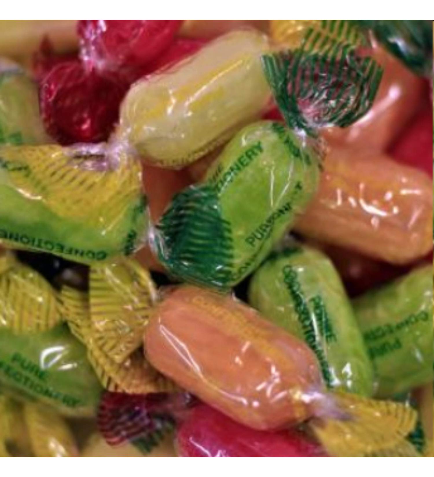 Roch Sweets Sherbet Fruits Hard Boiled Fruity Sweets Wrapped Traditional Sherbet Centre (400g)