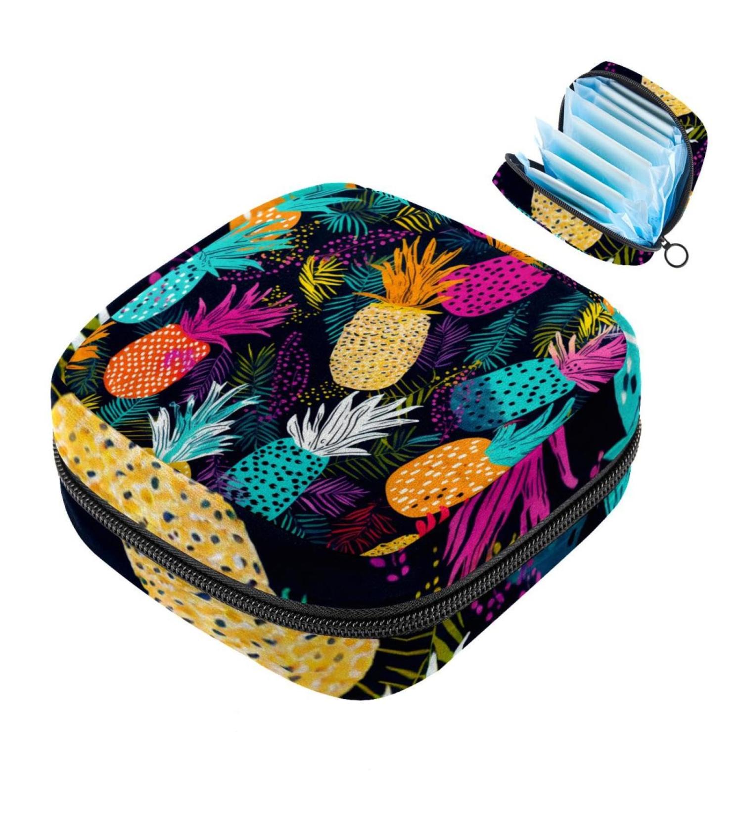 Period Bag & Tampon Holder | Sanitary Napkin Storage Bag for Wallet | International Shipping - W46j4sx6mei 4.7x6.6x6.6 in - Buy Online on GoSupps.com