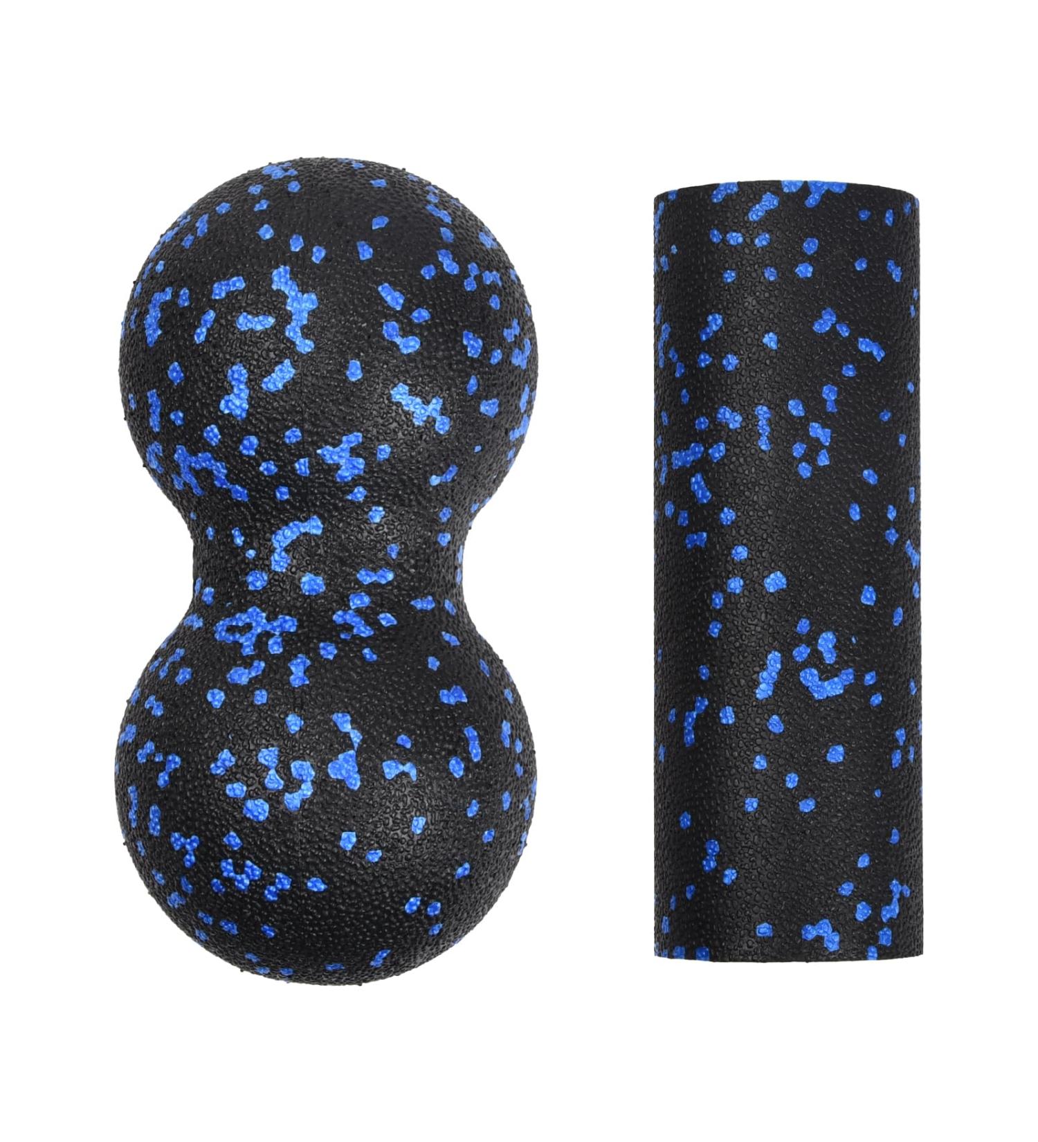 Nivofu Fascia Ball & Roller Set | 2-Piece Self-Massage Balls for Spine Feet & Back Relief - Buy Online on GoSupps.com