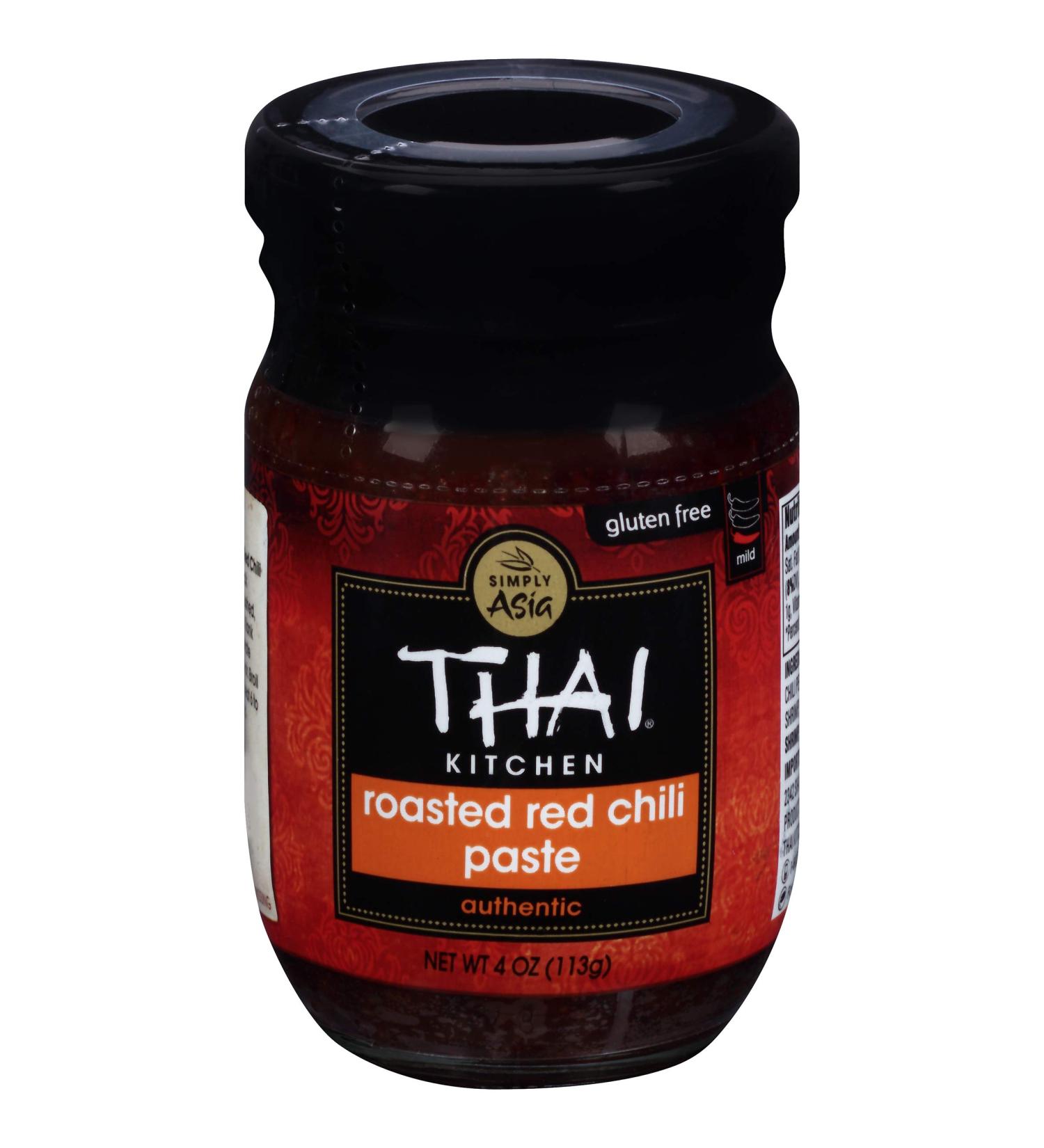 Thai Kitchen Roasted Red Chili Paste - 4 Oz (Pack of 6) | Authentic Flavor for Cooking - Buy Online on GoSupps.com