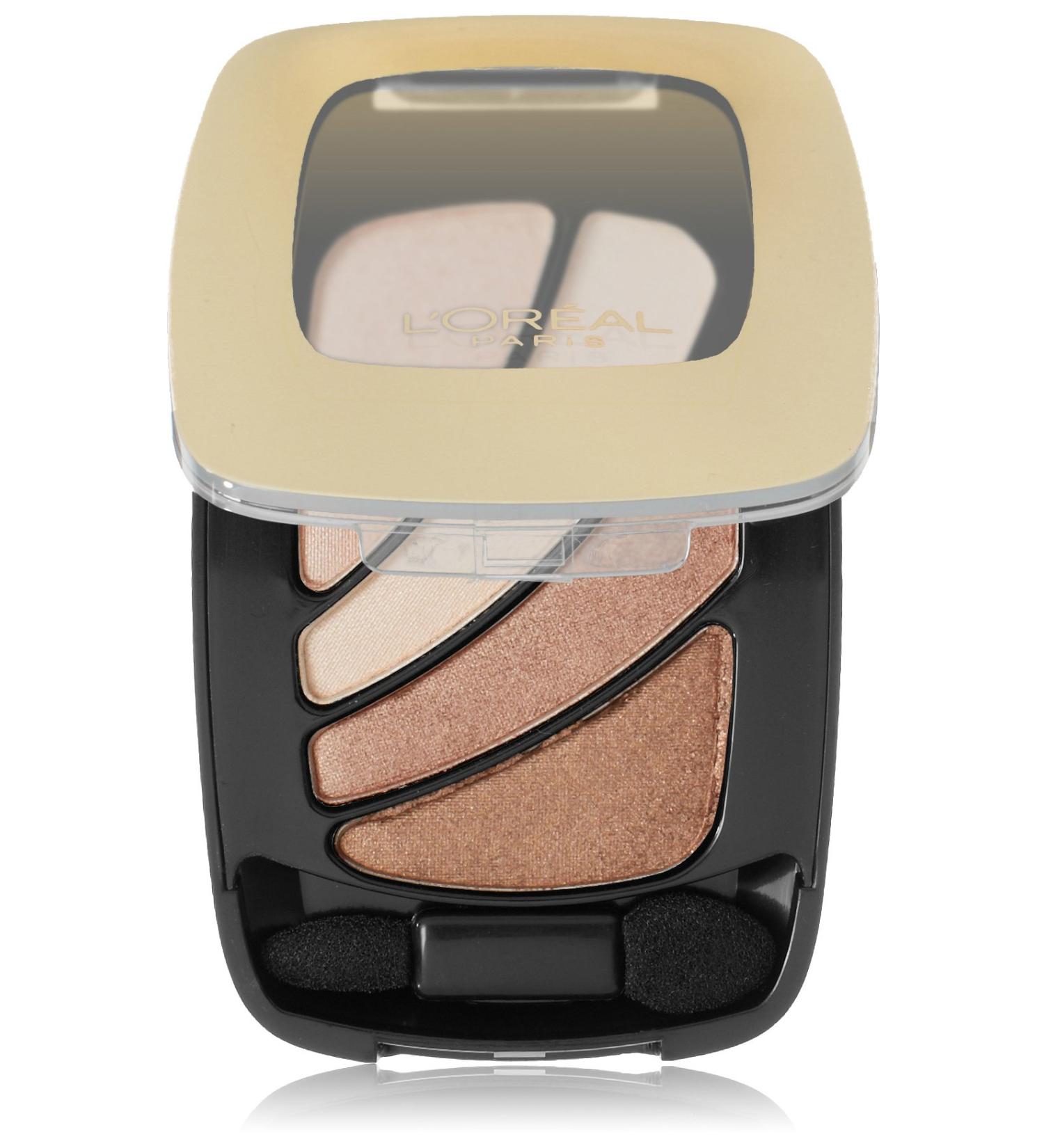 L'Oreal Colour Riche Shadow Quads  Because I'm Worth It  0.17 Ounce