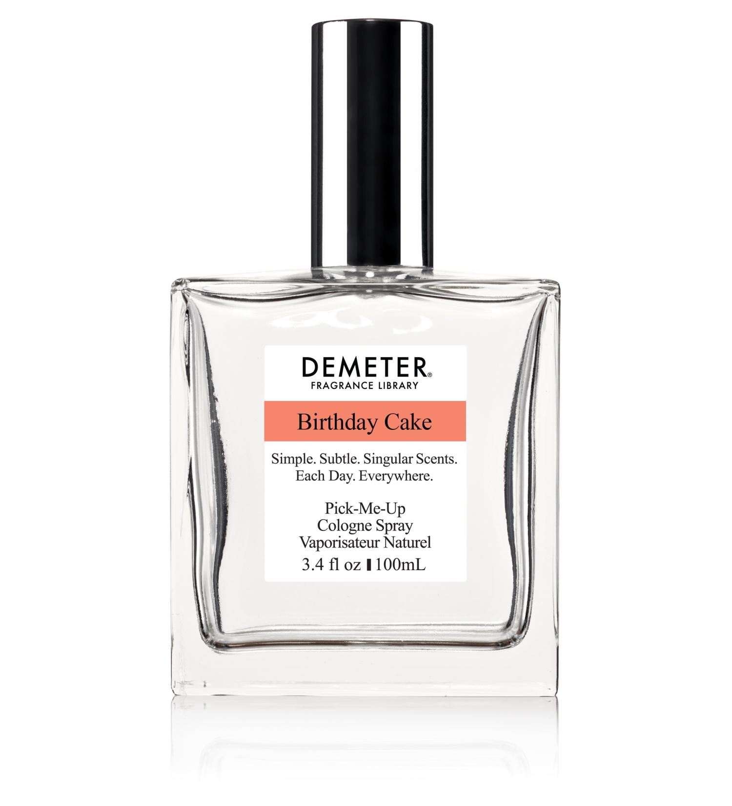 DEMETER Birthday Cake 3.4 Oz Cologne Spray Fragrance Library Birthday Cake 3.4 Fl Oz (Pack of 1)