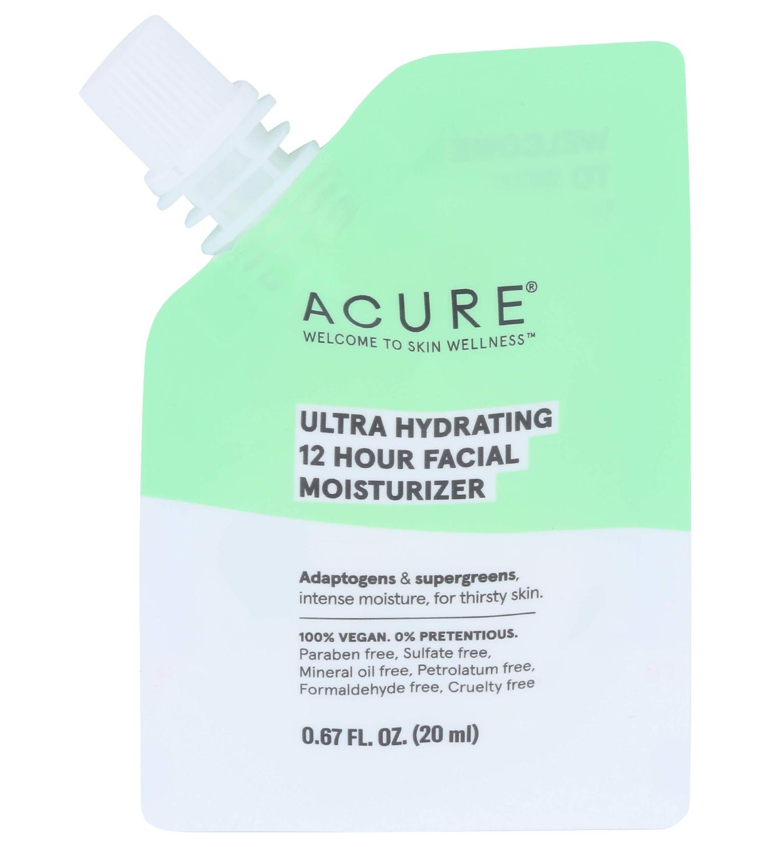 Acure Ultra Hydrating 12 Hour Facial Moisturizer 0.67 fl oz (20 ml)