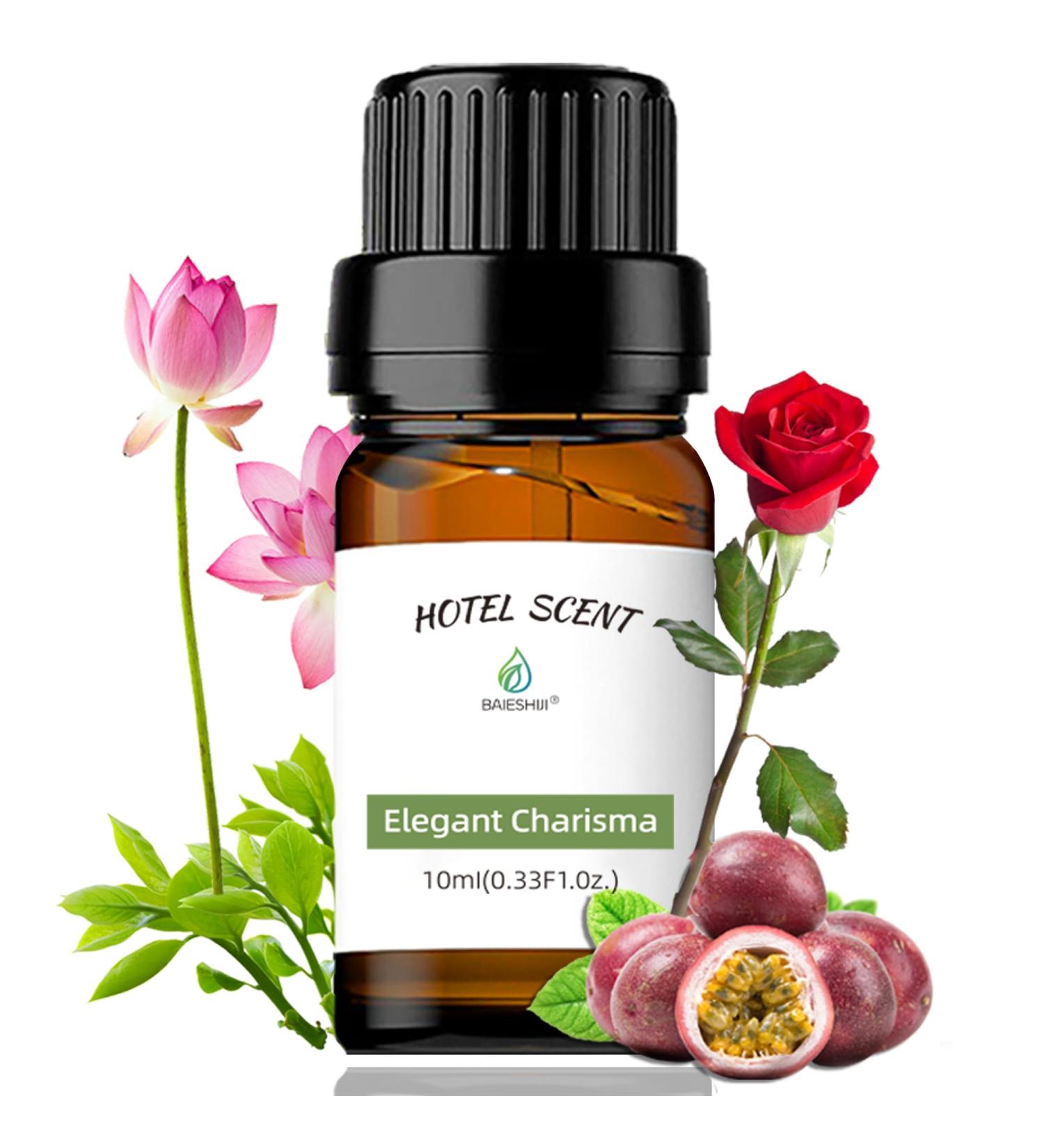 Elegant Charisma Hotel Diffuser Oil - 10ML Pure Cedarwood & Sandalwood Essential Oil | Inspired by Shangri-La Hotel Collection - International Shipping Available - Buy Online on GoSupps.com