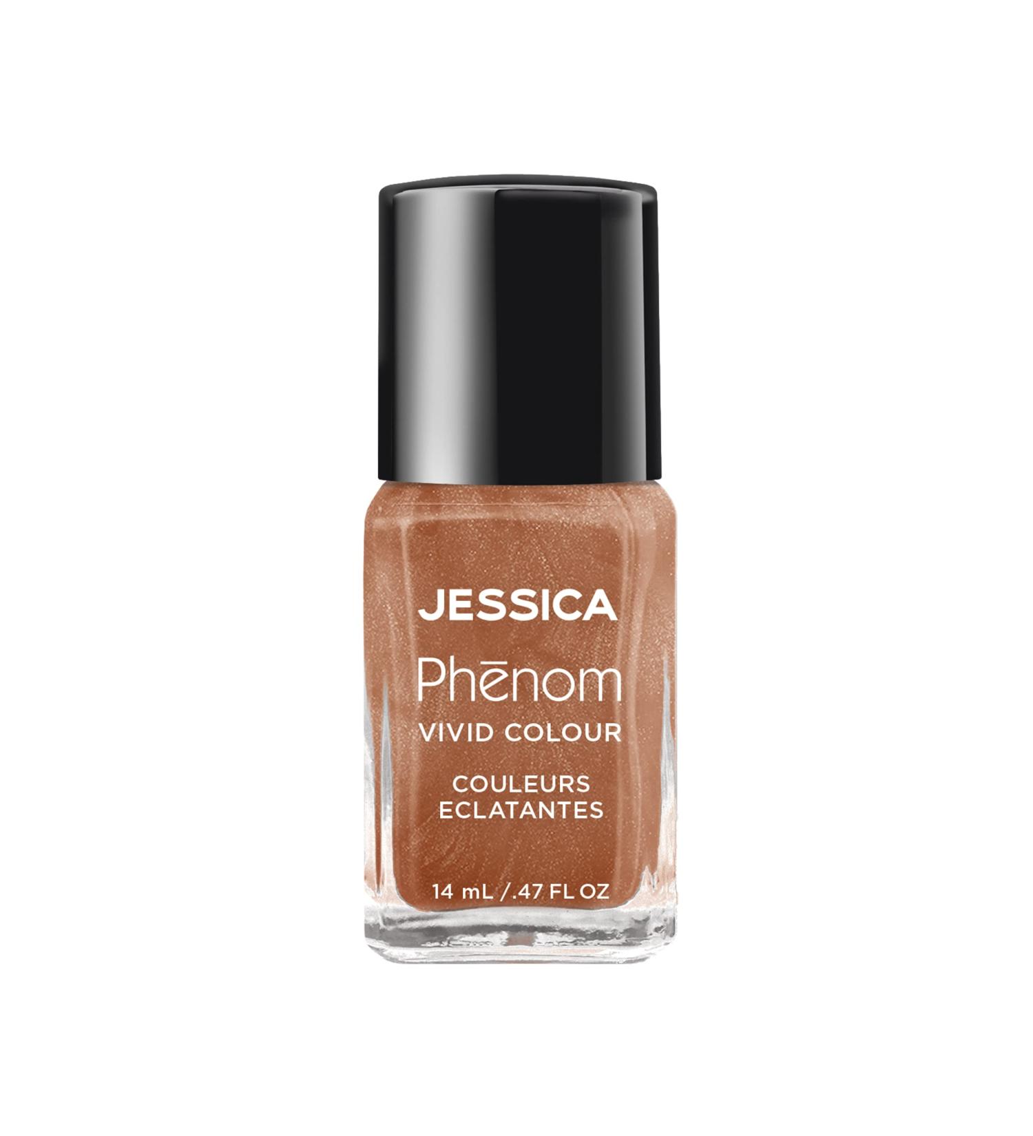 JESSICA Phenom Vivid Colour Nail Polish Caramel Drizzles 14ml