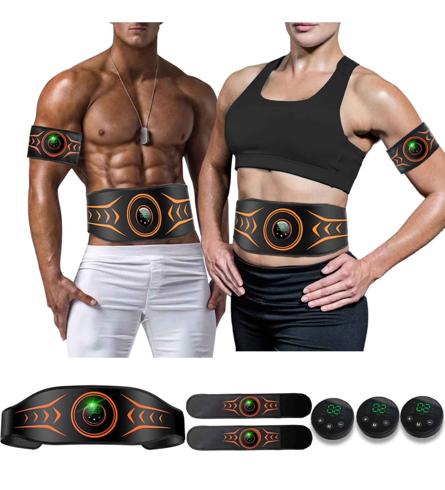 ABS Stimulator Ab Machine: Toning Belt Muscle Toner for Fitness Training at Home - Buy Online on GoSupps.com
