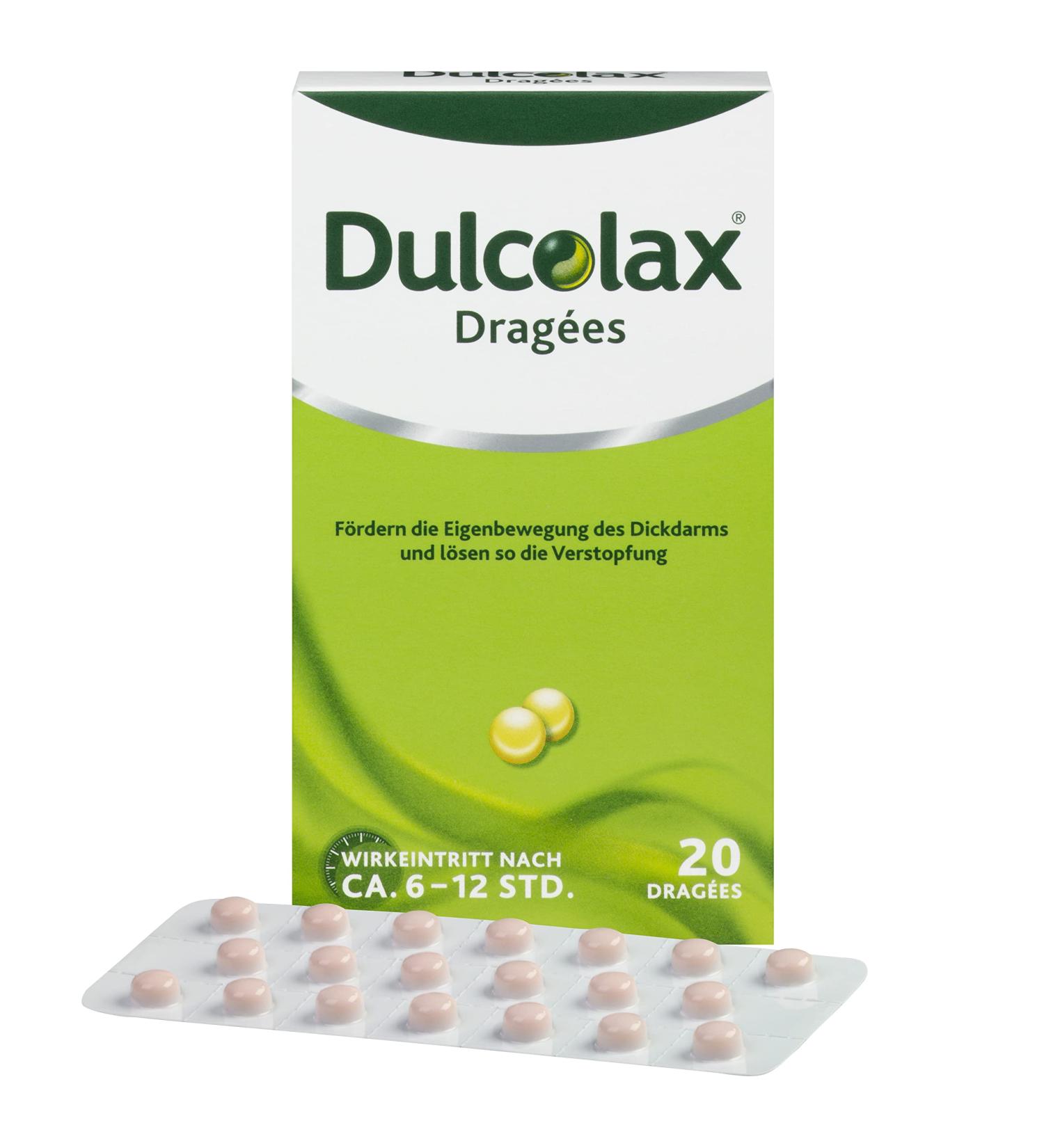 Dulcolax Drag es - Effective Laxative for Constipation Relief | 20 Pieces - Fast International Shipping - Buy Online on GoSupps.com