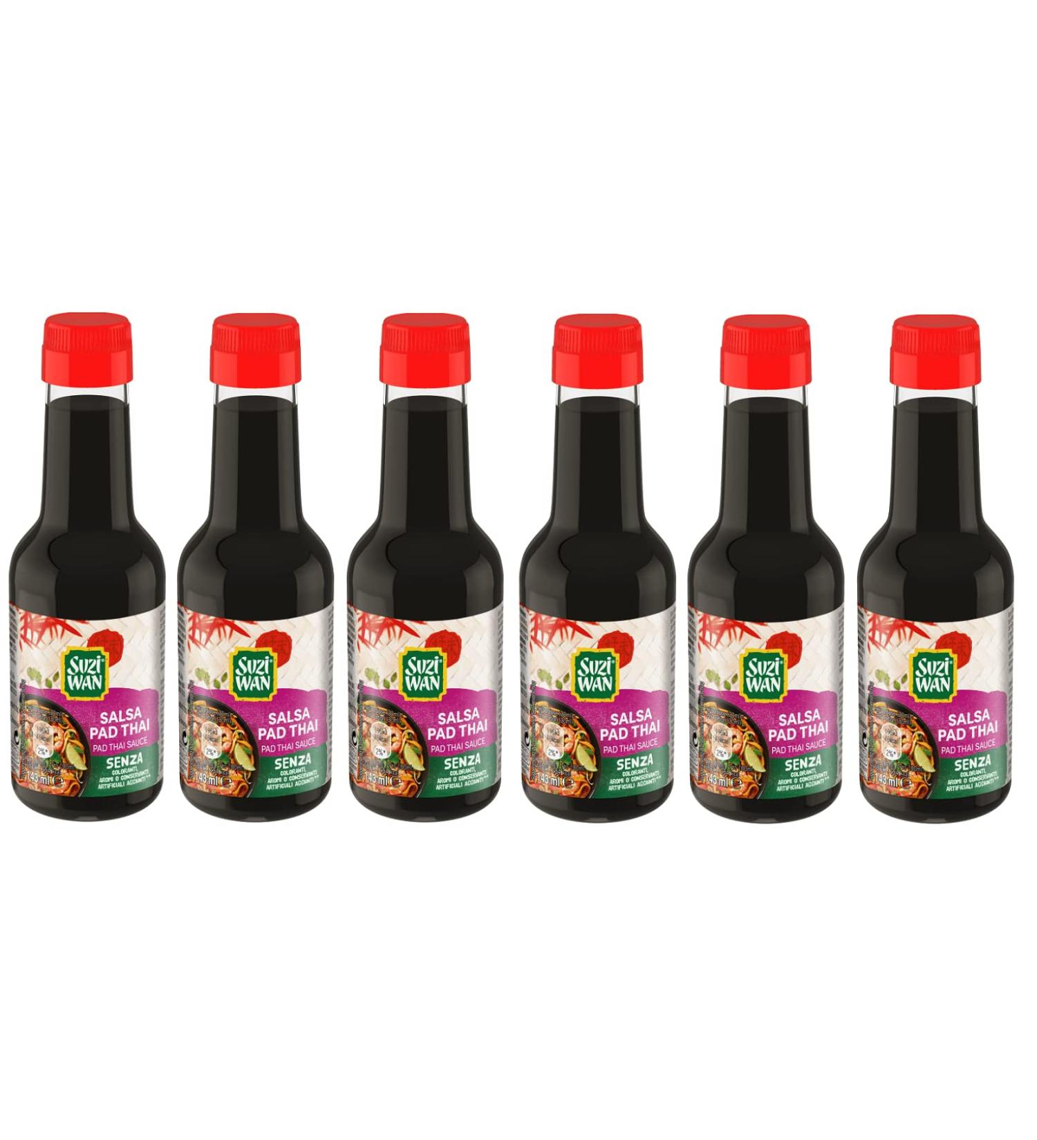  Italian Gourmet E.R. Suzi Wan Salsa Set of 6 glass bottles of Thai salsa (143 ml + 400 g) - Buy Online on GoSupps.com