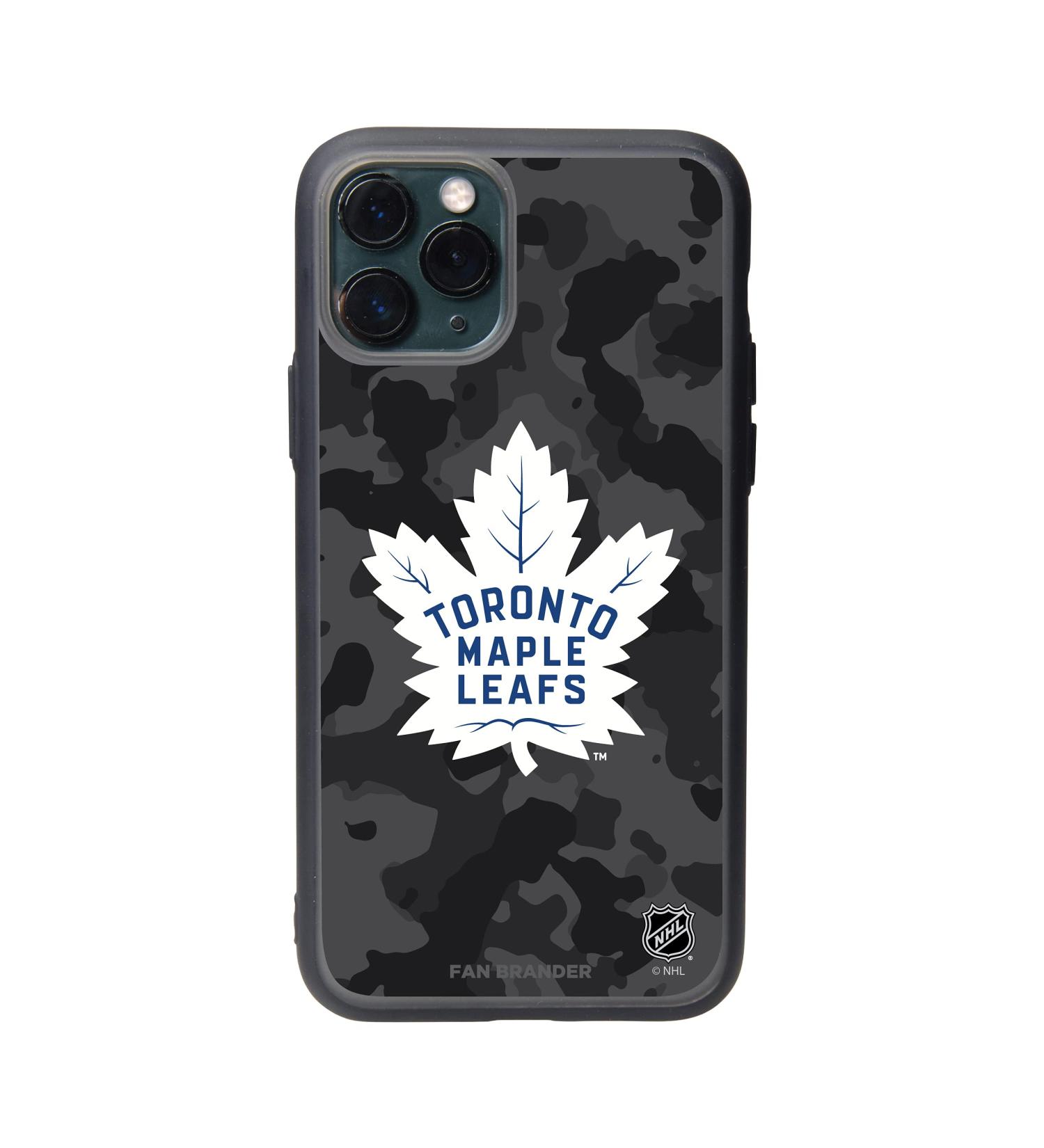 Fan Brander NHL Slate Series Phone Case with Urban Camo Design iPhone 12 mini Toronto Maple Leafs