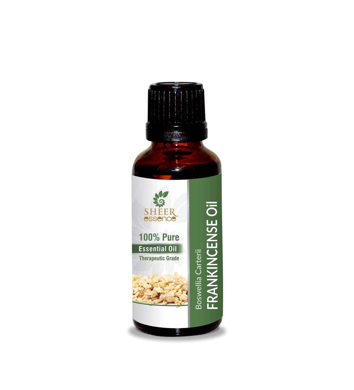 100% Pure Frankincense Oil (Boswellia Carteri) - Undiluted Therapeutic Essential Oil - 30ml (1.01 Fl.Oz) for Natural Wellness - Buy Online on GoSupps.com