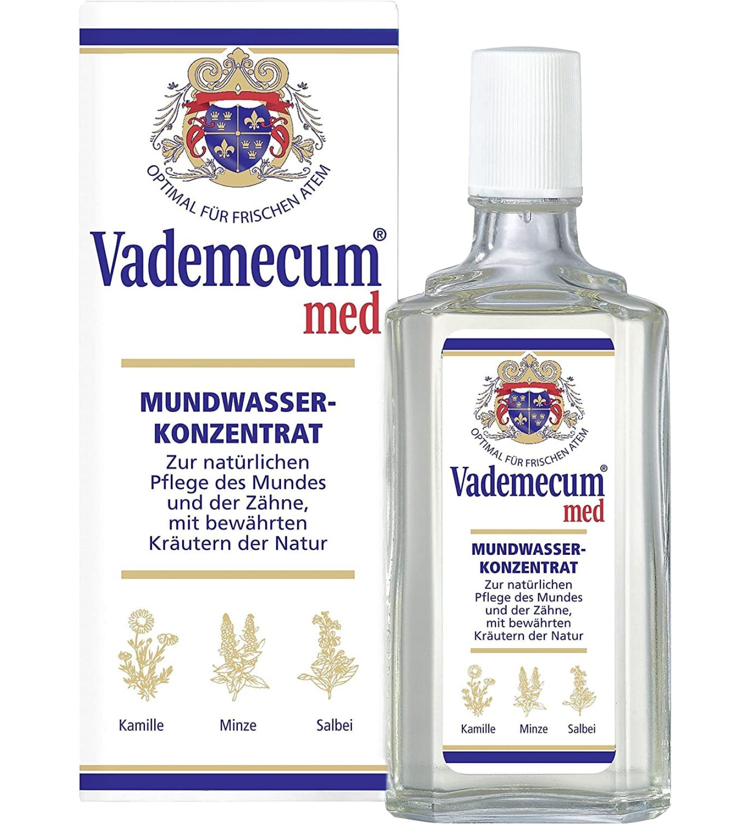 Vademecum Mouthwash & Gargle Concentrated - Fresh Breath & Oral Care | International Shipping Available - Buy Online on GoSupps.com