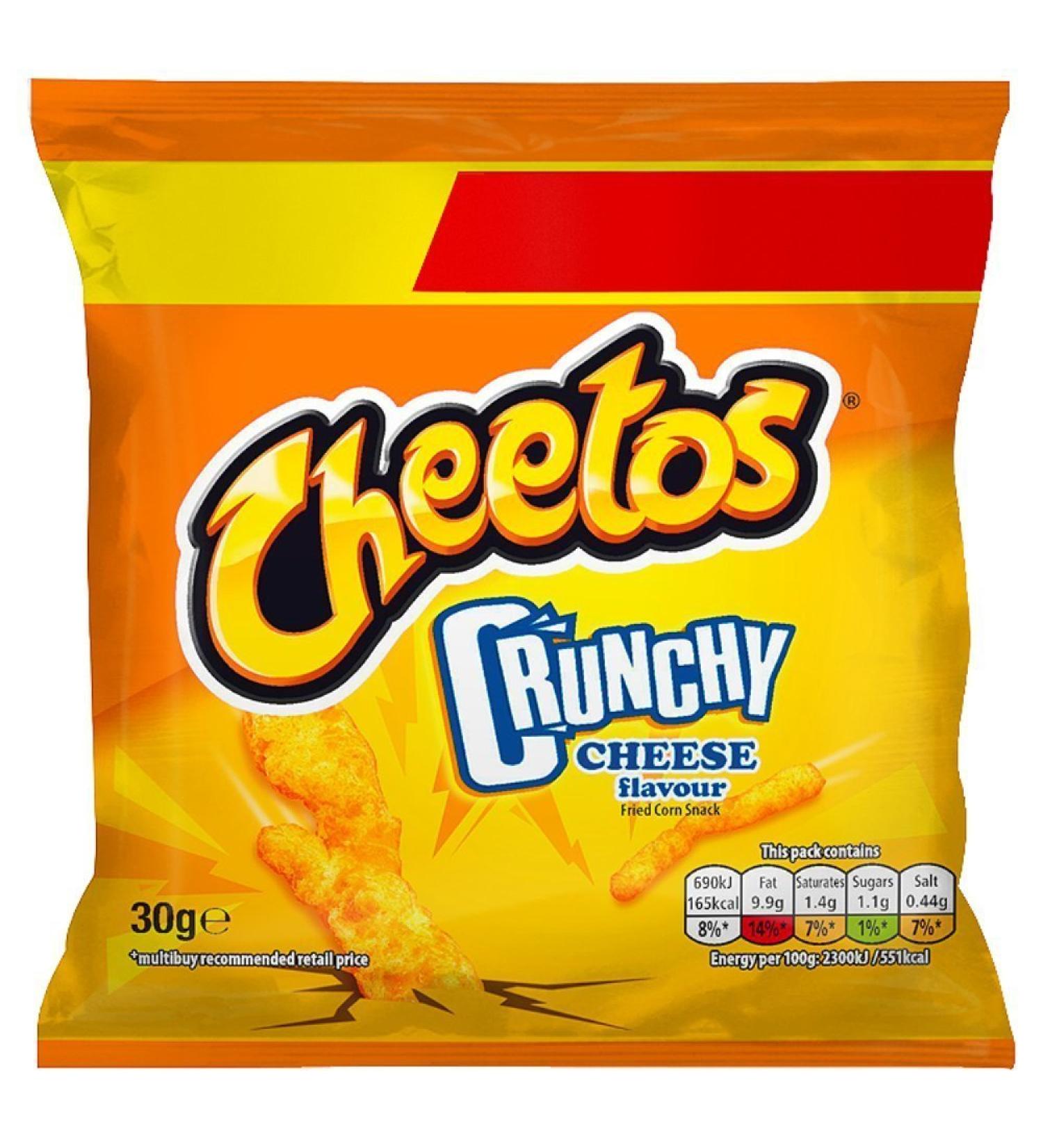 Cheetos Cheetos Crunchy Cheese Flavored Snacks 30g (30 Pack)