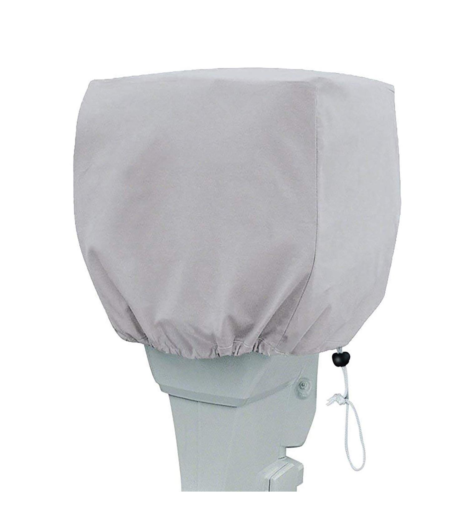 Primeshield Outboard Motor Cover - Waterproof 600D Heavy Duty Hood Cover for Up to 150HP Engines - XXL Grey - Buy Online on GoSupps.com