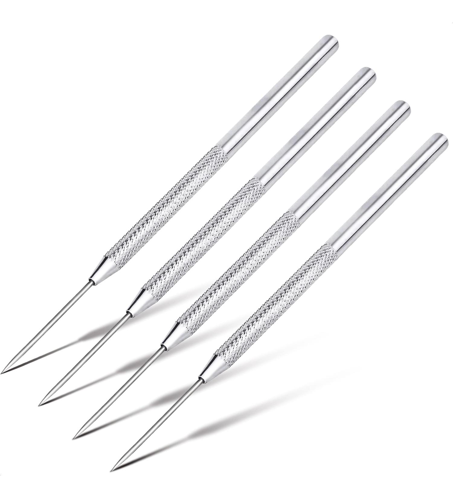 4Pcs Stainless Steel Sculpting Tools for Clay Carving and Texturing - Pottery Ceramic Supplies for Polymer Clay - Modeling Clay Tool Kit - Buy Online on GoSupps.com