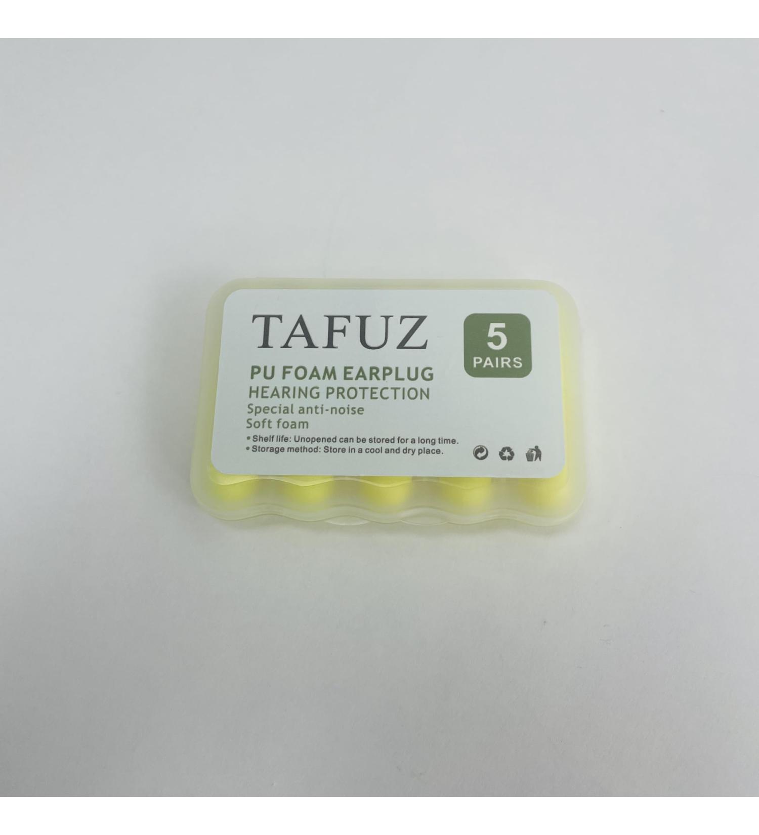 Ear Plugs for Noise Reduction - 5 Pairs | Best Sound Cancelling Earplugs for Sleep Travel & Concerts - Shop Internationally - Buy Online on GoSupps.com