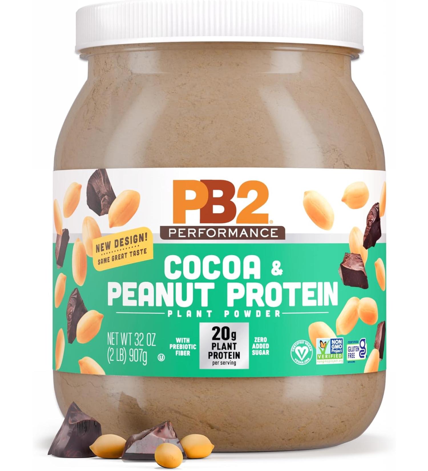 PB2 Performance Peanut Protein Powder with Dutch Cocoa - 2 Lbs | High-Protein  Low-Calorie Snack - Buy Online on GoSupps.com
