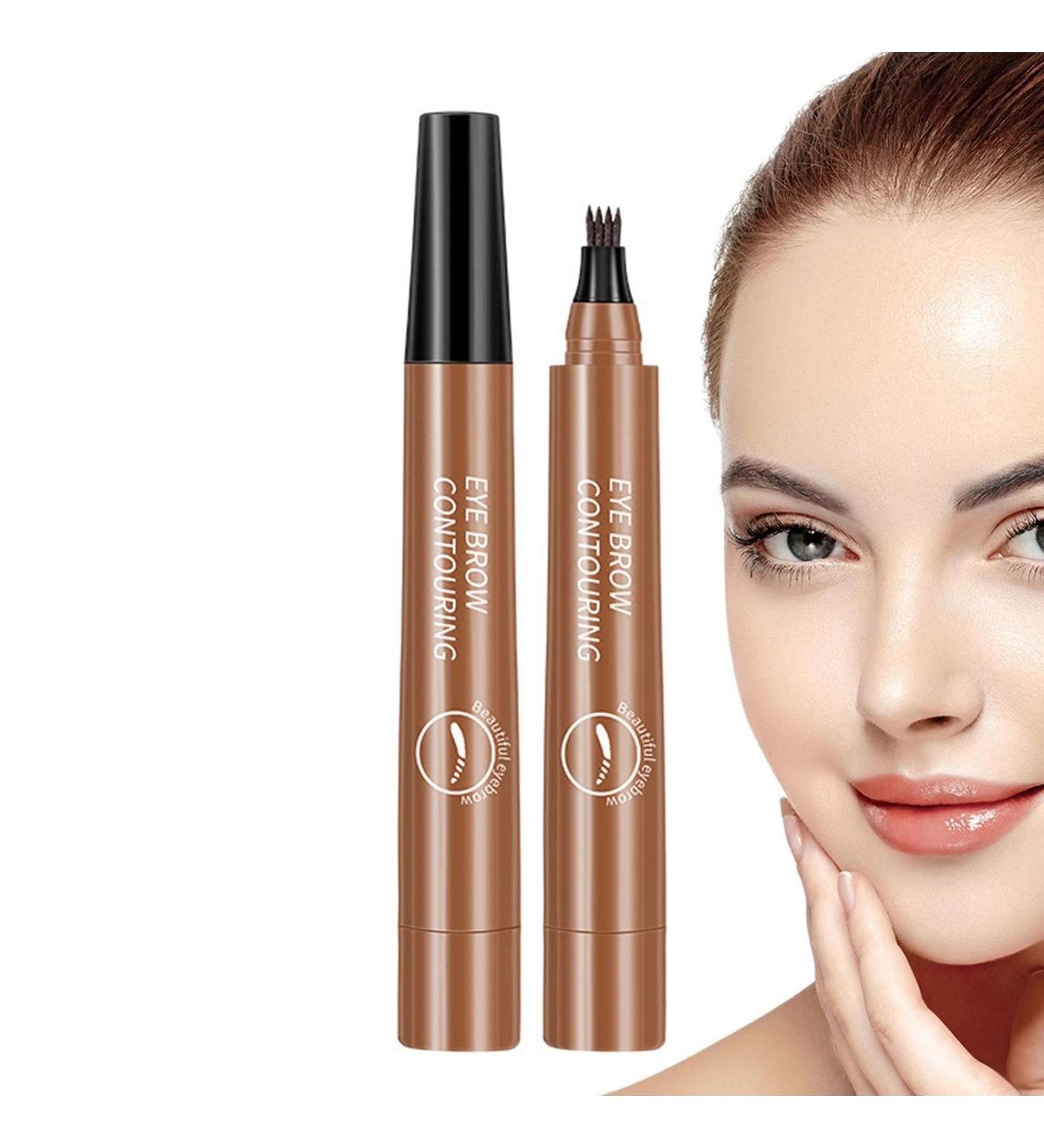 Eyebrow stick waterproof eyebrow stick eyeliner with makeup for natural hairlike strokes daily makeup shapes and definition of eyebrows light brown - Buy Online on GoSupps.com
