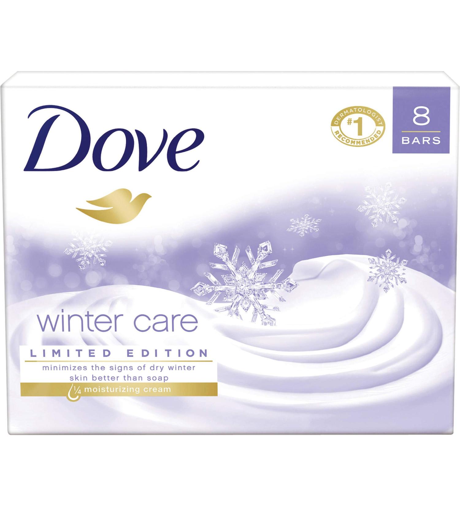 Dove Winter Care Limited Edition Beauty Bars 8 Pack
