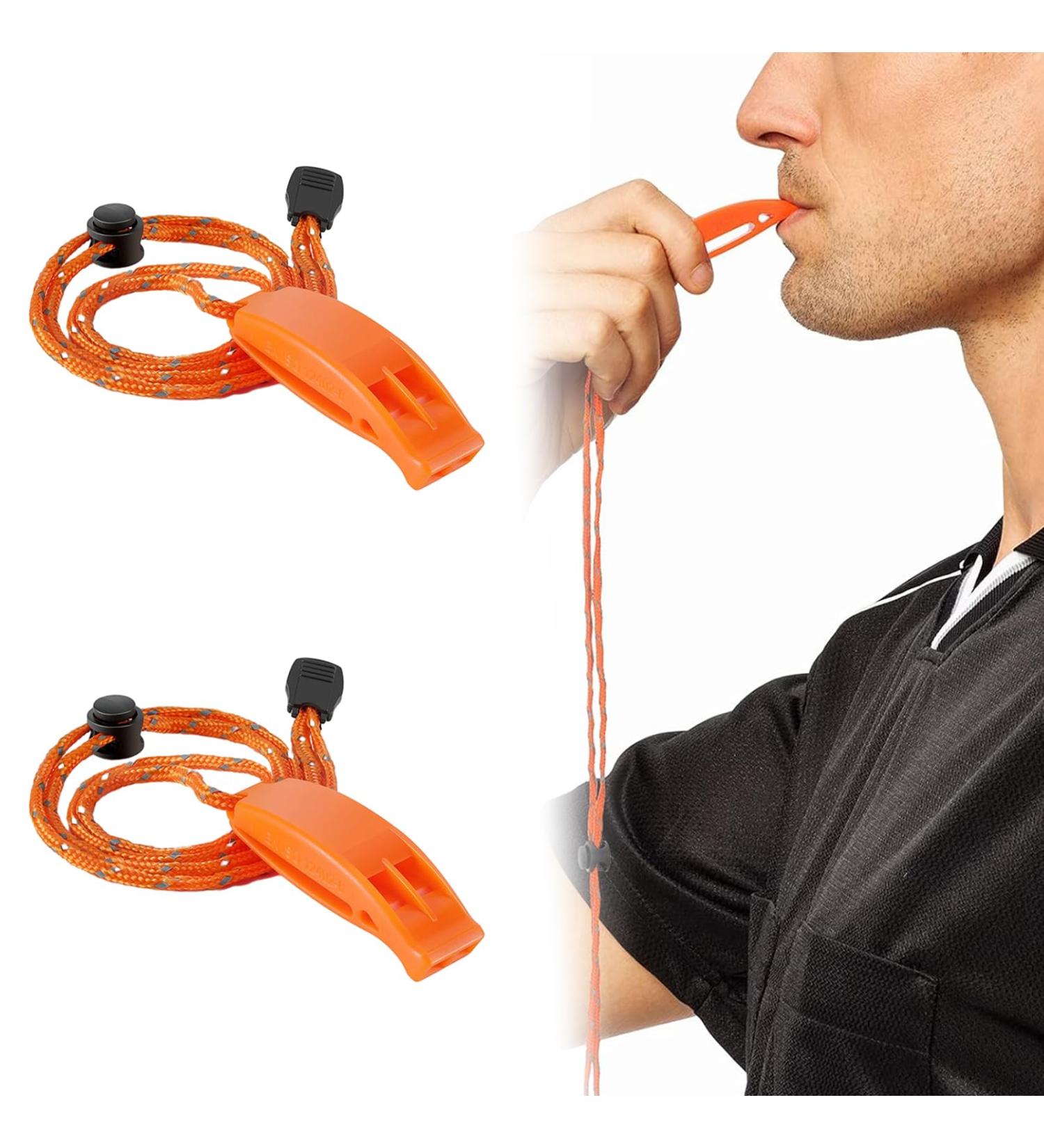 2-Pack Emergency Signal Pipes with Adjustable Reflective Bands for Kayaking Boating & Swimming Safety - Up to 4000 Hz - Buy Online on GoSupps.com