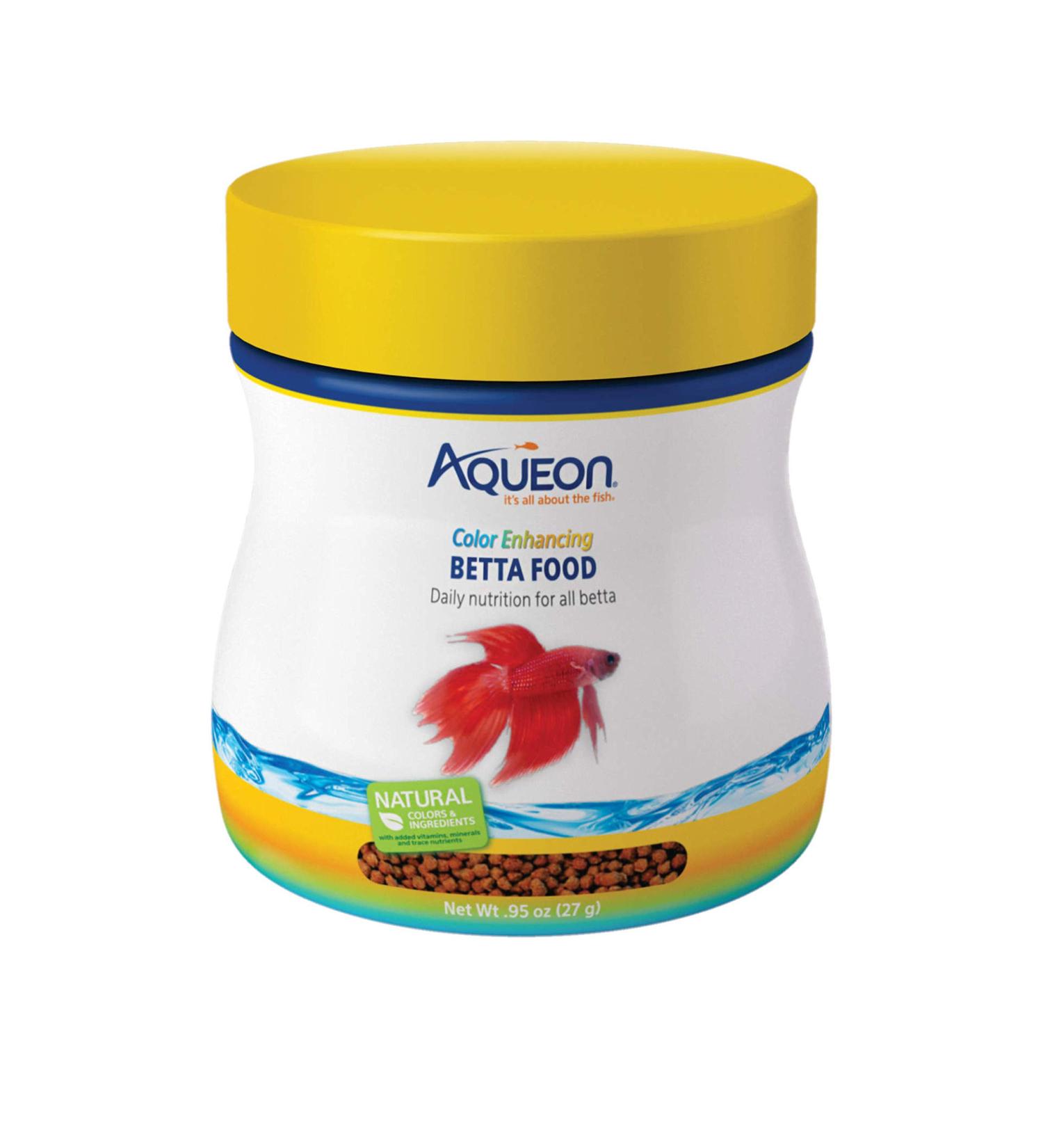 Aqueon Betta Food Pellets 0.95-Ounce Brown 100106051 (Packaging may vary) 27 g (Pack of 1) - Buy Online on GoSupps.com