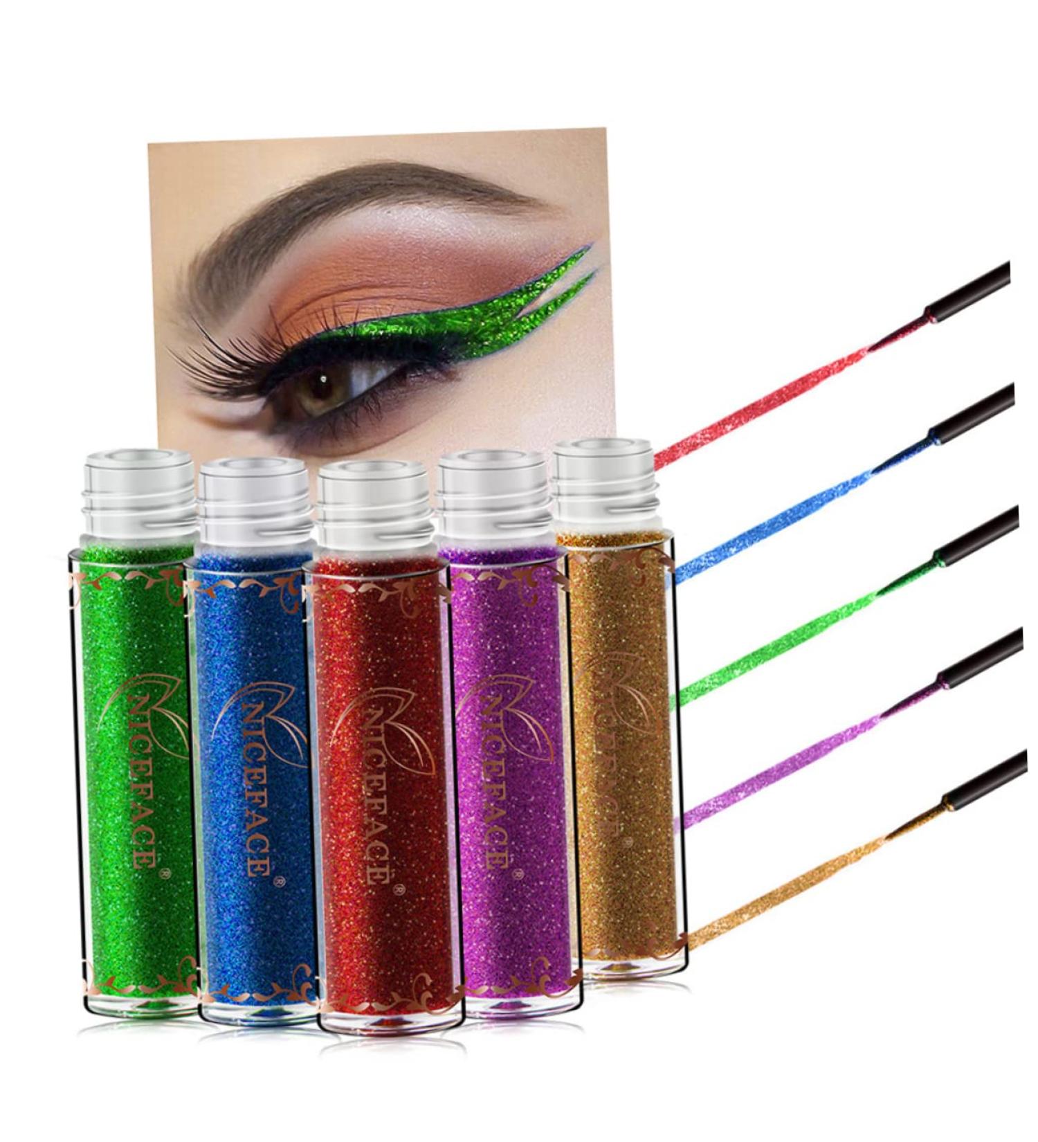 Beavorty liquid eyeliner liquid eye shadow for women metallic eyeliner set Miss cosmetic highlight 1 count (Pack of 1) 03 - Buy Online on GoSupps.com