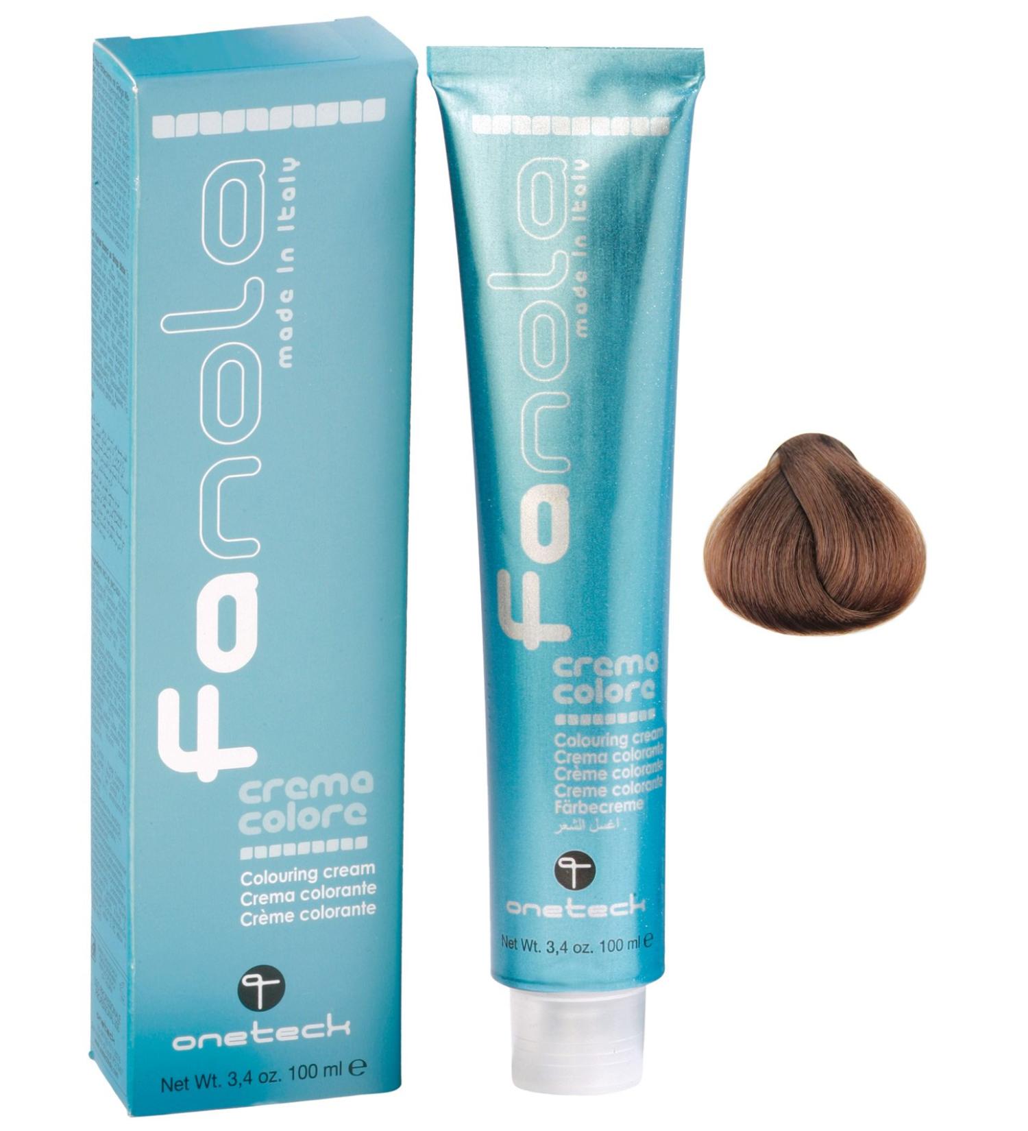 Fanola Crema Colore Colouring Cream 6.13 Dark Blonde Beige 100 ml - Buy Online on GoSupps.com