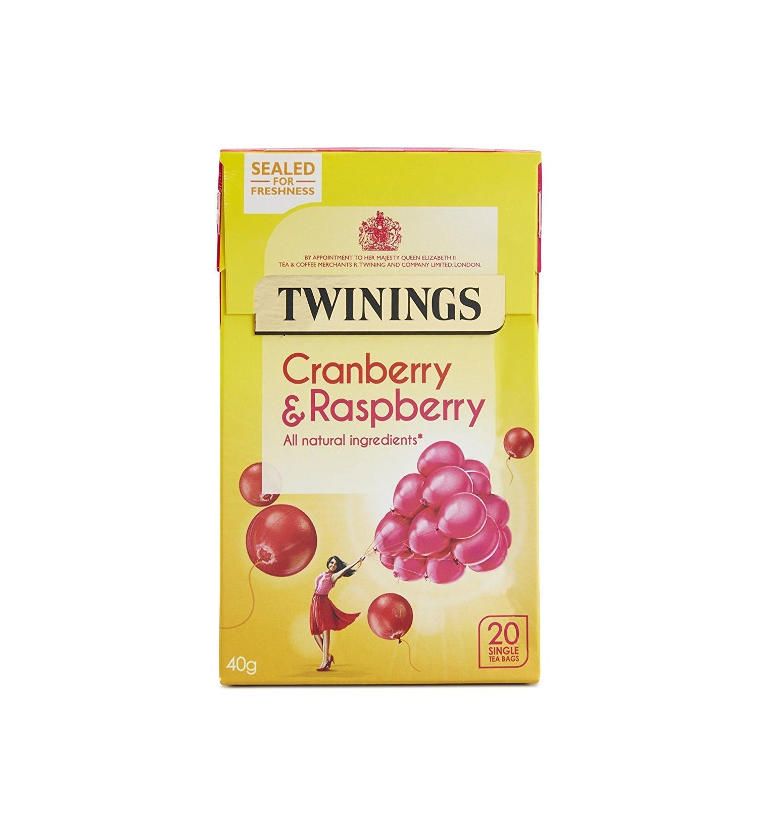 Twinings - Th Cranberry & Raspberry - 40g