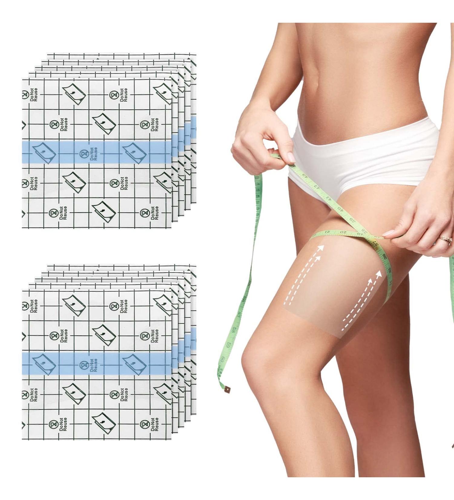 Thigh Lift Tape - Waterproof & Invisible | 10 PCS for Cellulite & Sagging Skin - Buy Online on GoSupps.com