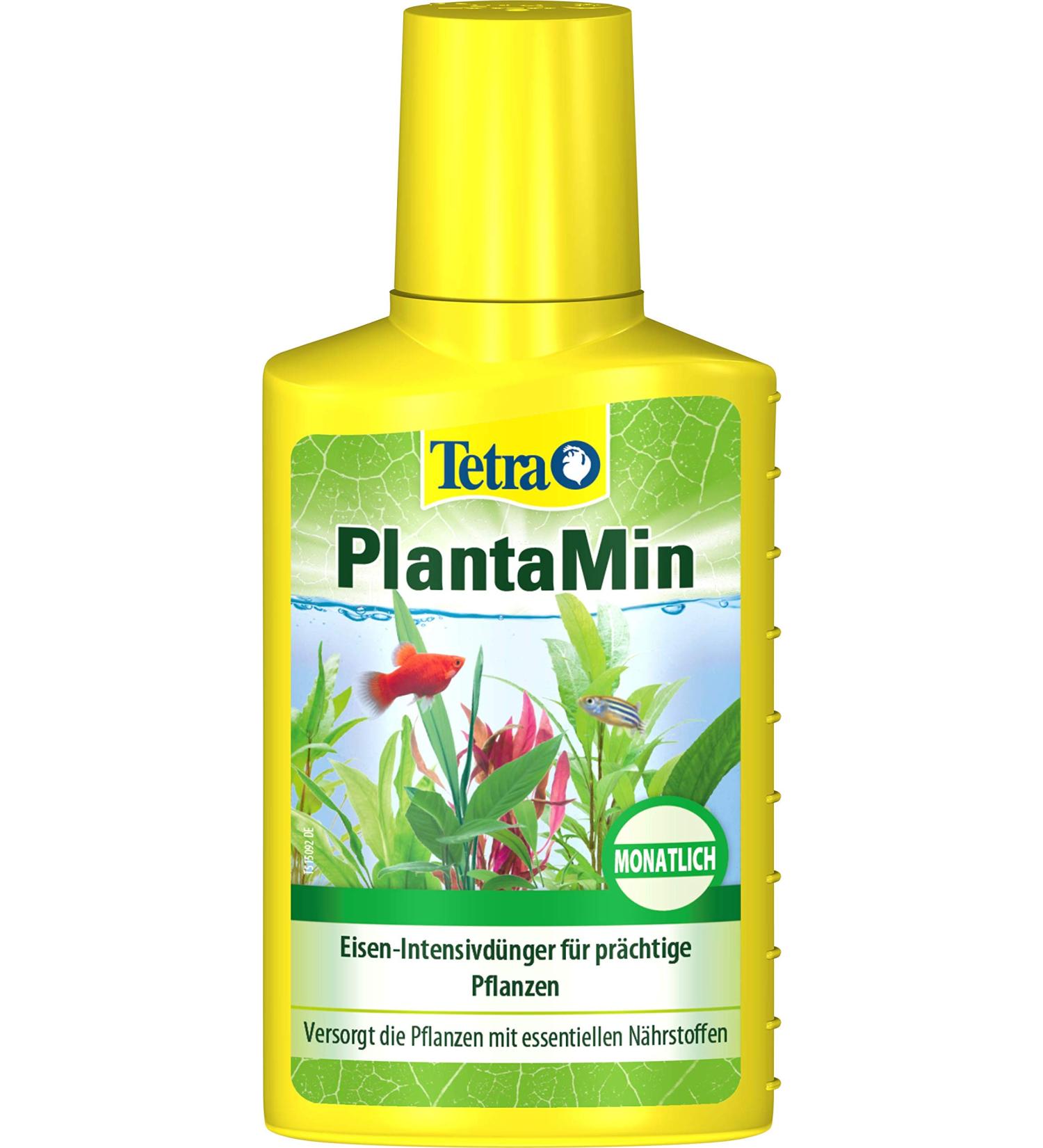 Tetra Plantamine Liquid Iron Fertilizer - 100ml Universal Nutrients for Healthy Aquarium Plants - Monthly Application - Buy Online on GoSupps.com