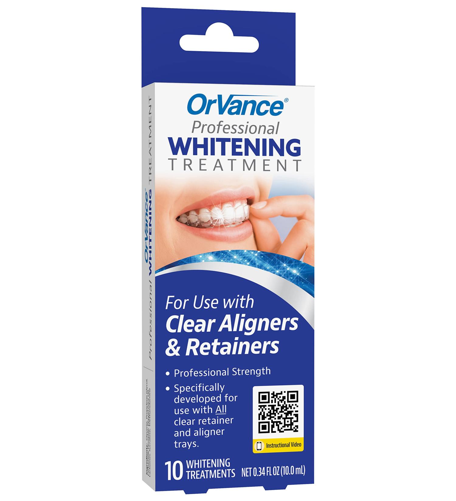 OrVance Teeth Whitening Kit - 10 Gentle Treatments for Aligner Users - Buy Online on GoSupps.com