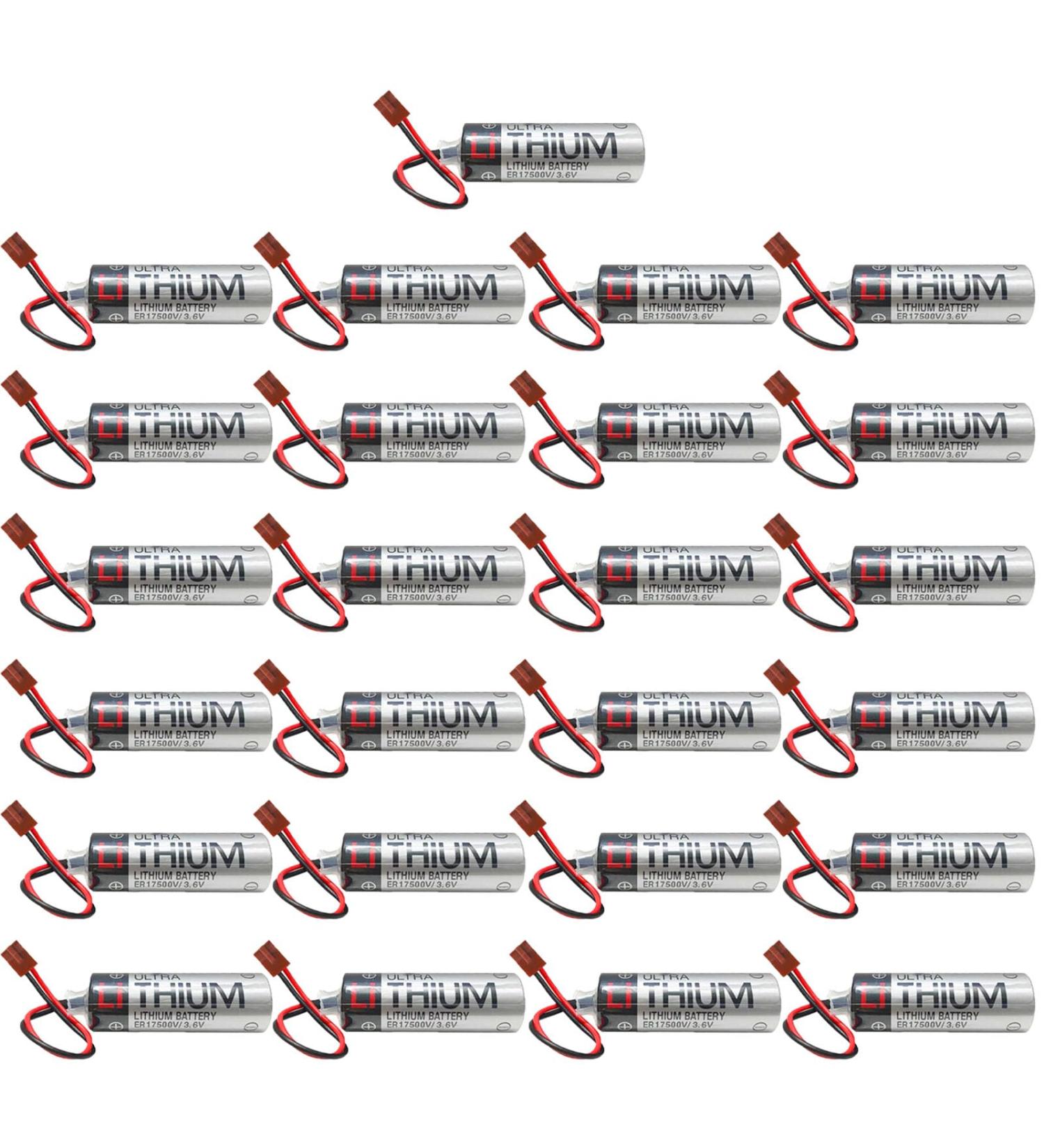 WELLVEUS 25 Pack ER6VCT 3.6V 2000mAh Battery with JAE Plug for Robot OTC ER6BWK67PT - International Shipping Available - Buy Online on GoSupps.com