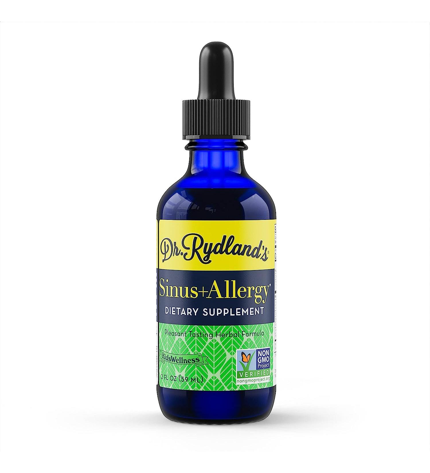Dr. Rydland's Herbal Sinus & Allergy Relief - 2oz Liquid Formula - Buy Online on GoSupps.com