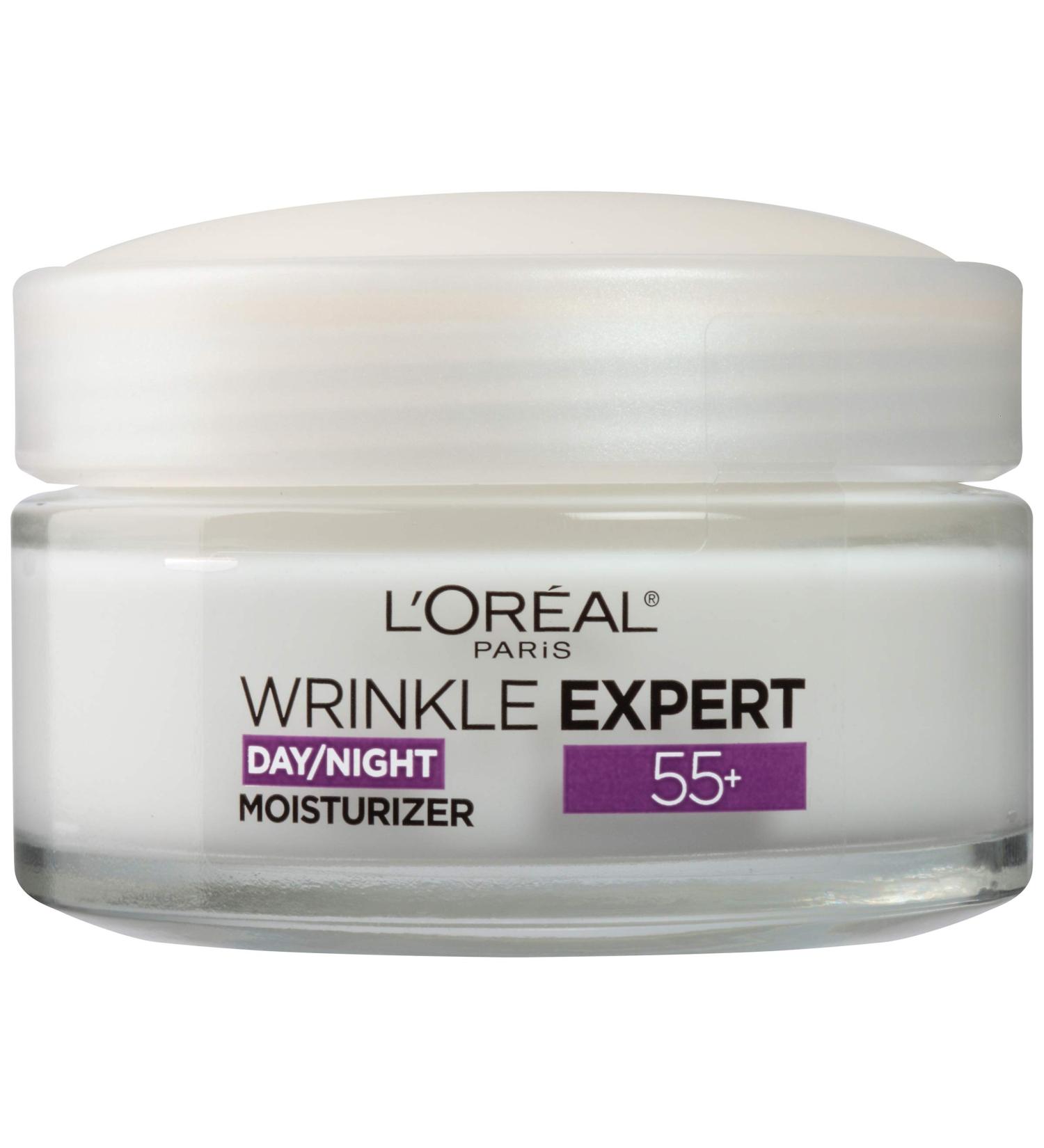 L'Or al Paris Wrinkle Expert 55+ Moisturizer - 1.7 fl. oz - Buy Online on GoSupps.com