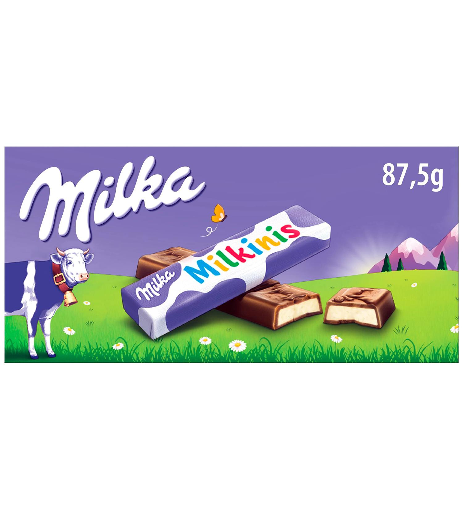 Milka Milkinis Chocolate Bars 87.5g - Buy Online on GoSupps.com