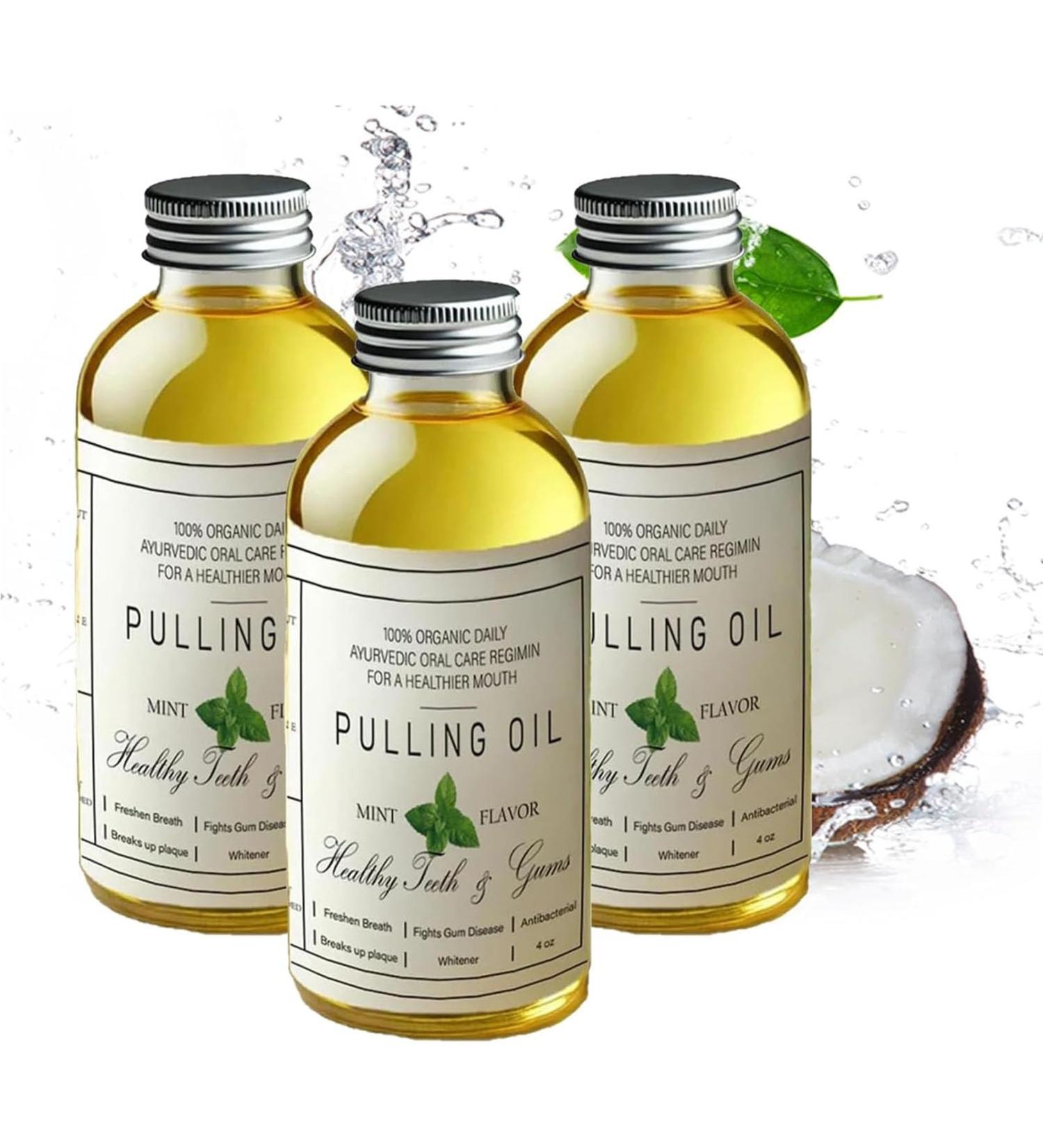 Cocofresha Extraction Oil Cocofresha Coconut Extraction Oil Cocofresha Extraction Oil for Teeth and Gums Walnut Peppermint Extraction Oil (3Pcs) - Buy Online on GoSupps.com